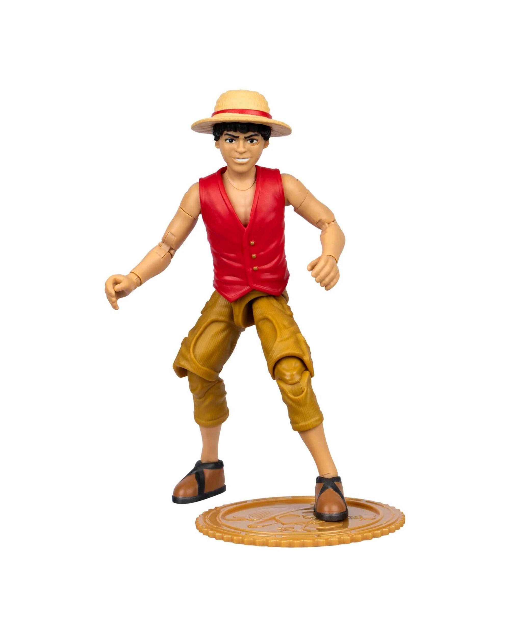 3 One Piece Netflix Adventure Series 1 Monkey D Luffy Action Figure, 3 of 9
