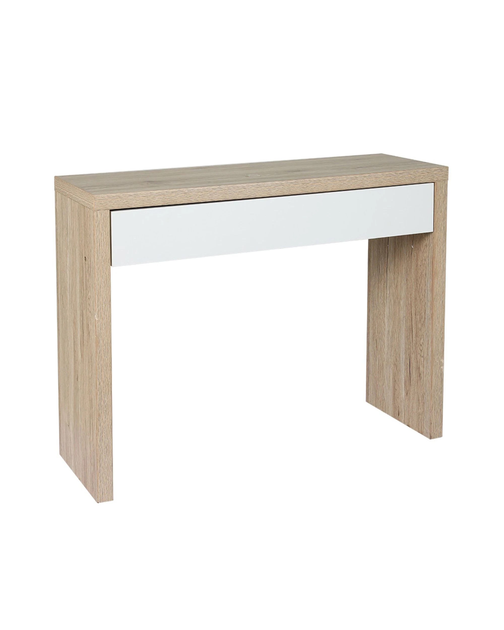 1 Artiss Console Table Storage Drawer Jory
 - White, 1 of 3