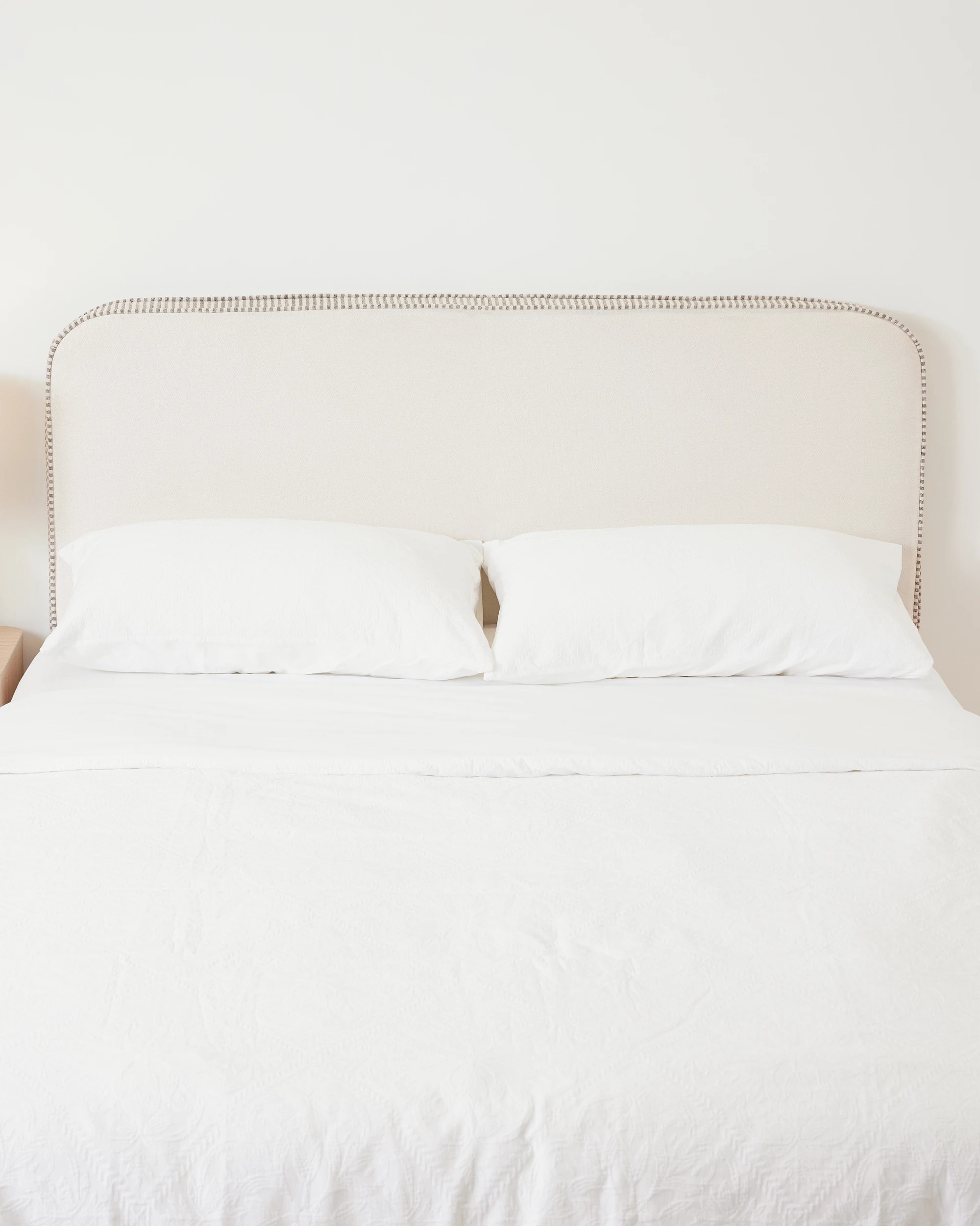 2 Stripe Edge Bedhead - Queen Bed, 2 of 8