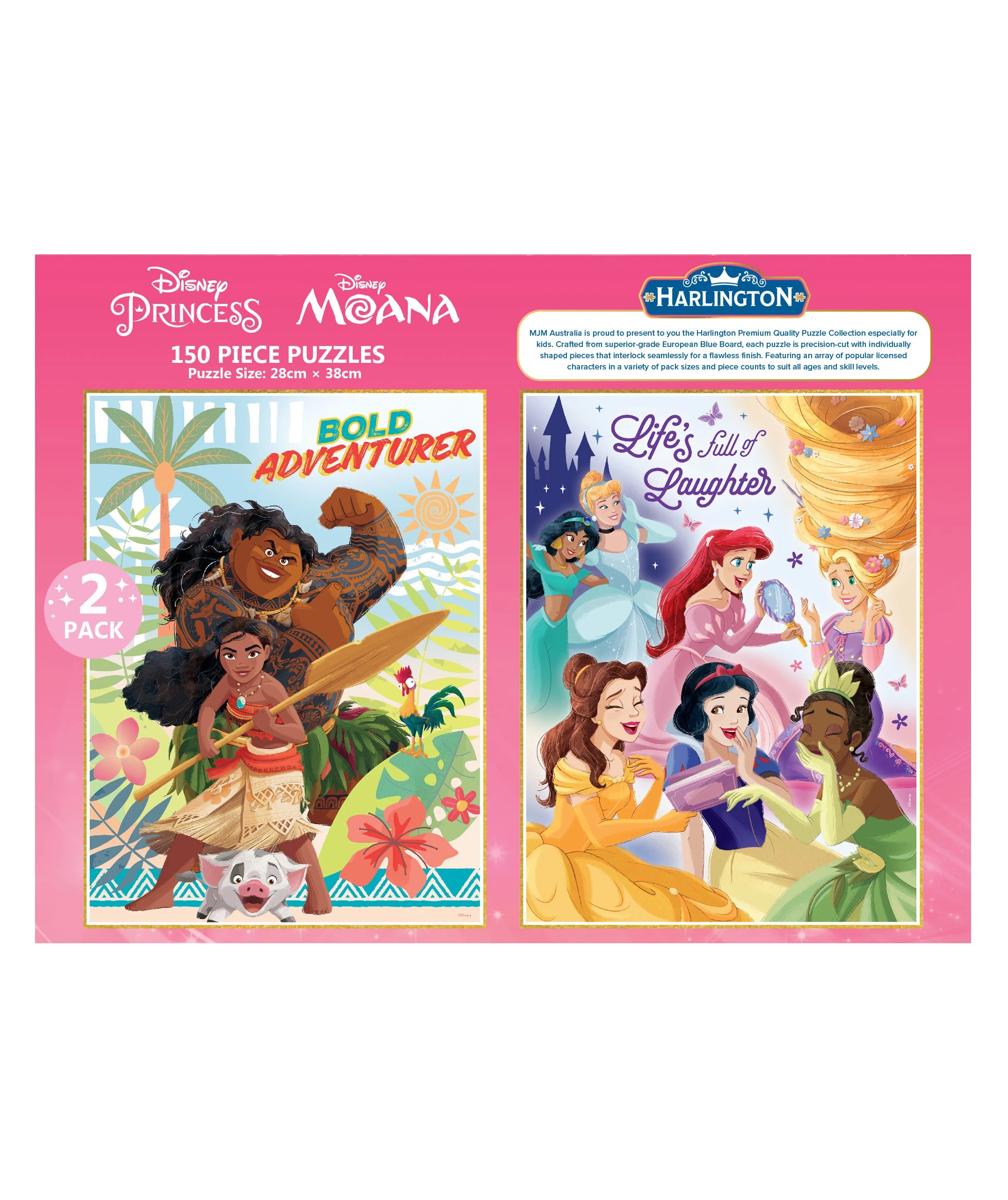 6 Licensed 2 Pack Harlington Kids 150 pieces Puzzle - Assorted - Multi, 6 of 7