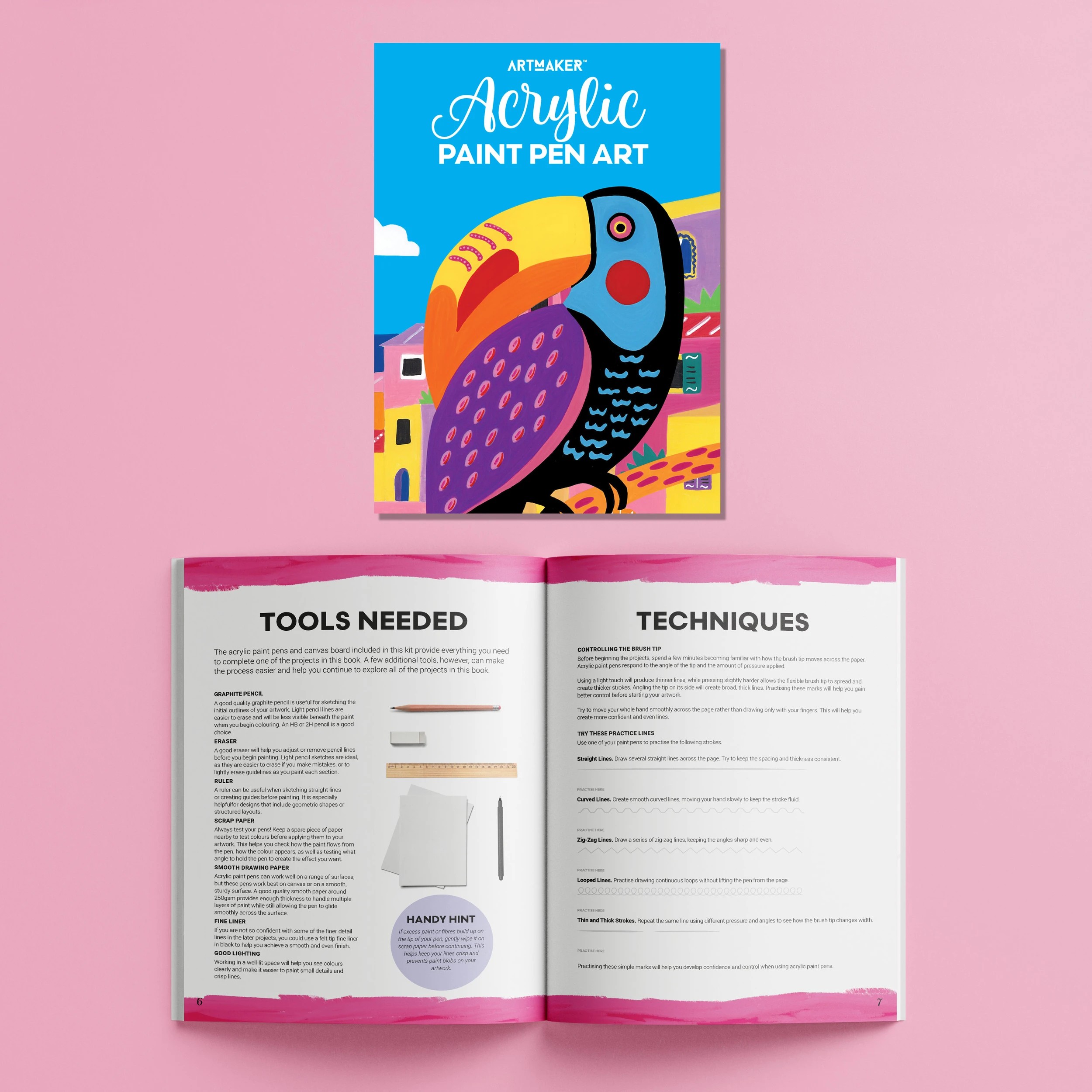 3 Art Maker Studio Paint Pen Art  - Book, 3 of 5