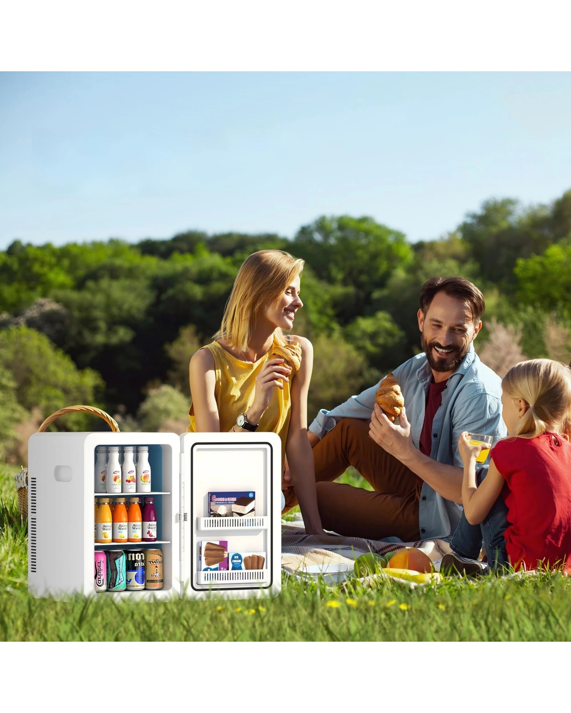 9 Advwin 22L Mini Fridge - White, 9 of 9