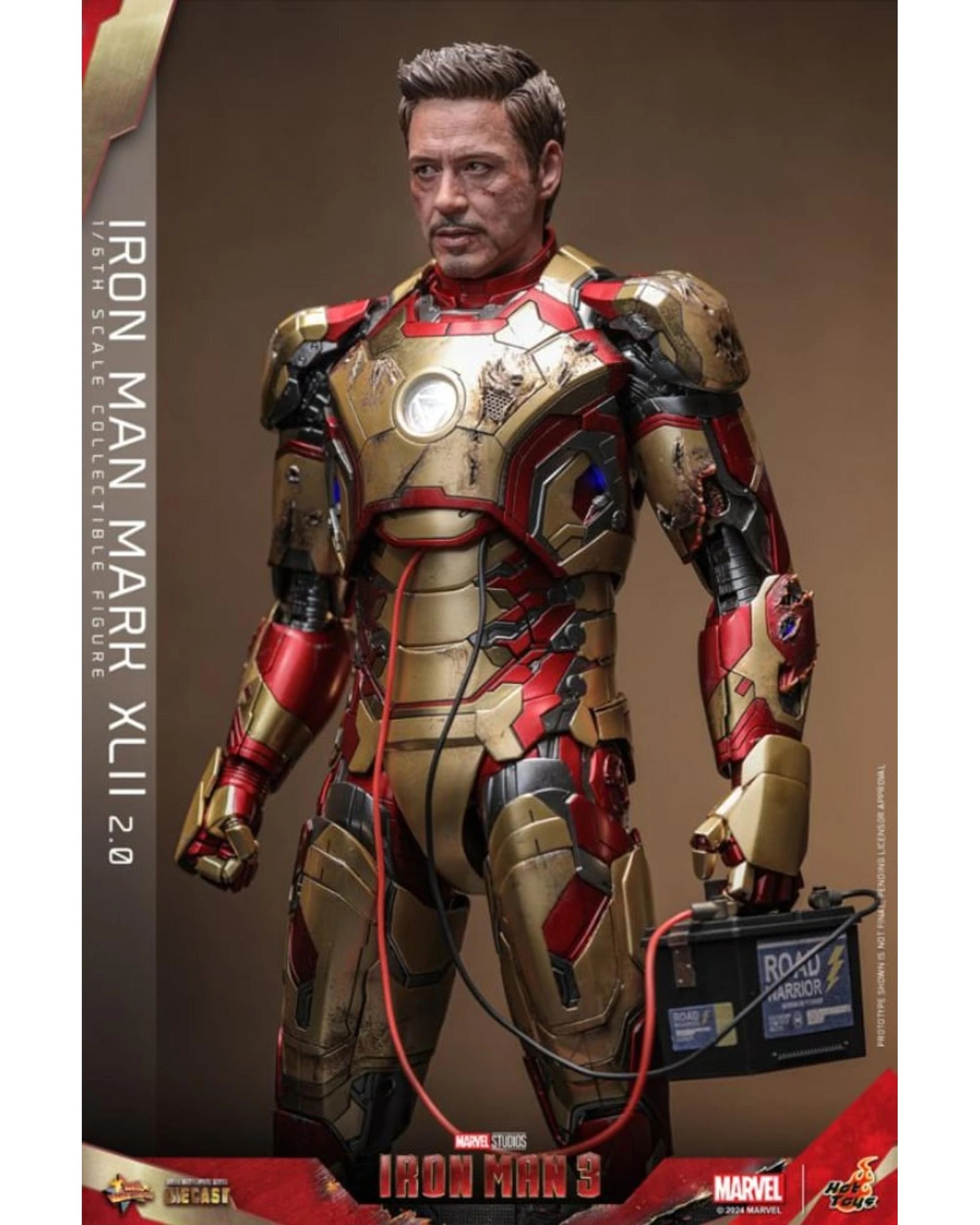 6 Hot Toys Iron Man 3: Iron Man Mk 42 - 2.0 -  1:6 Scale Collectible Action Figure, 6 of 8