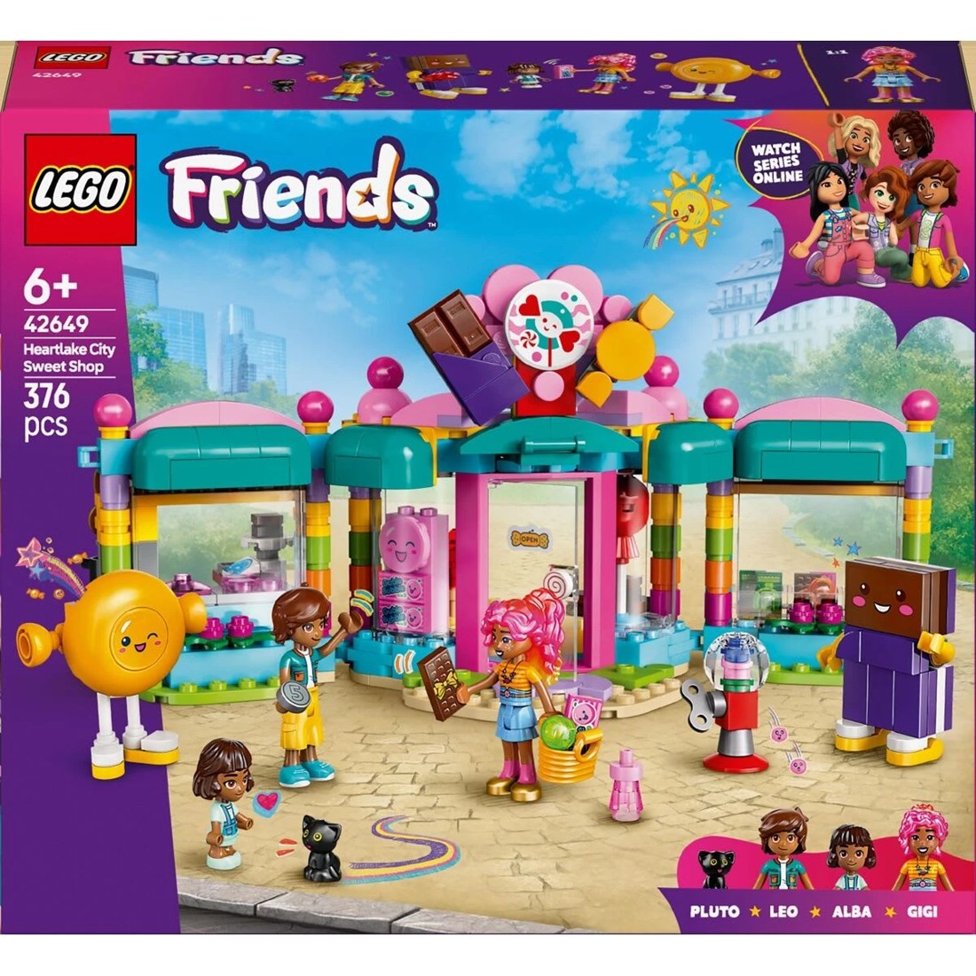 1 LEGO Friends Heartlake City Sweet Shop 42649, 1 of 10