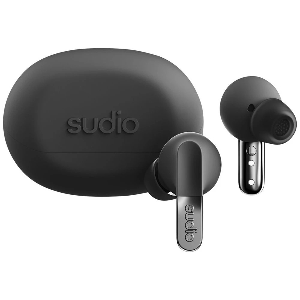 1 Sudio N3 Pro True Wireless Earbuds Black, 1 of 4