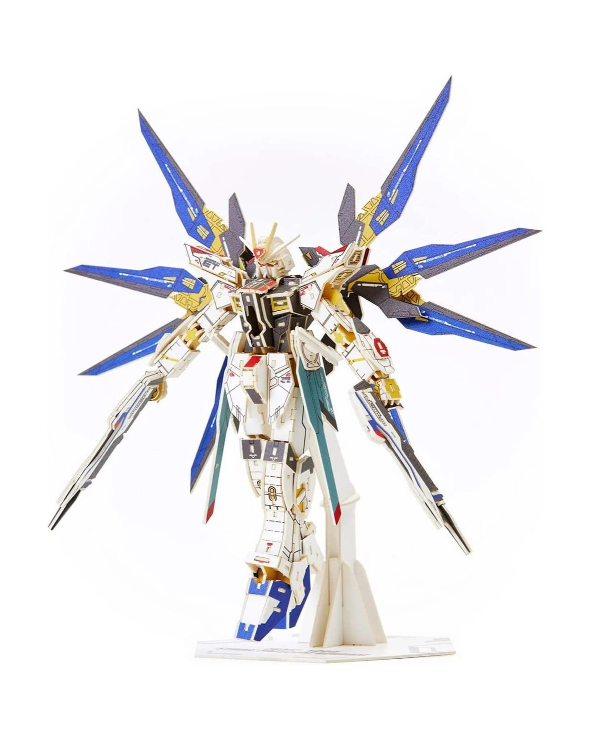 2 Si-Gu-Mi Pro Gundam ZGMF-X20A Strike Freedom Gundam Paper Model Kit, 2 of 10
