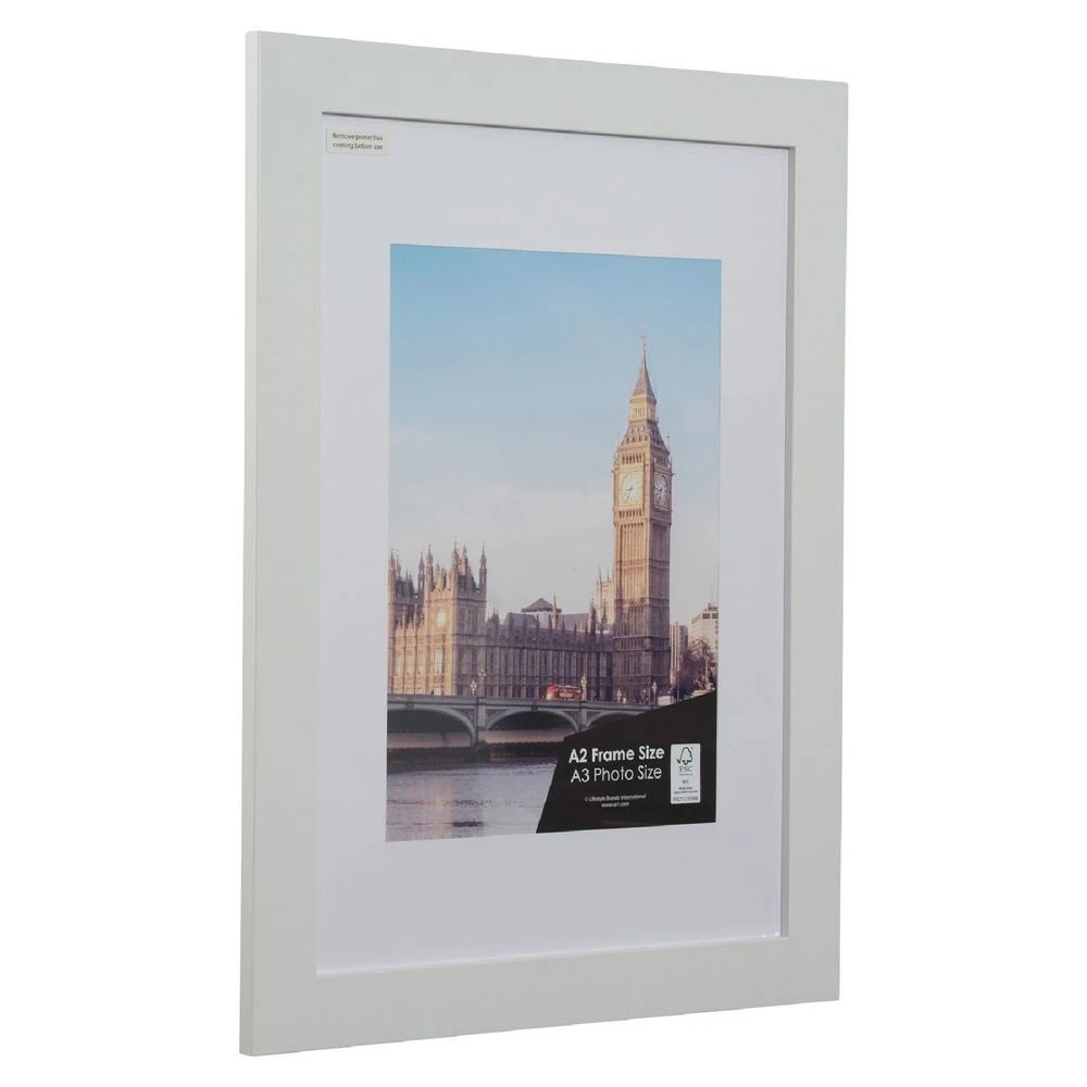 3 Cosmopolitan A2 with A3 Opening Poster Frame White, 3 of 4