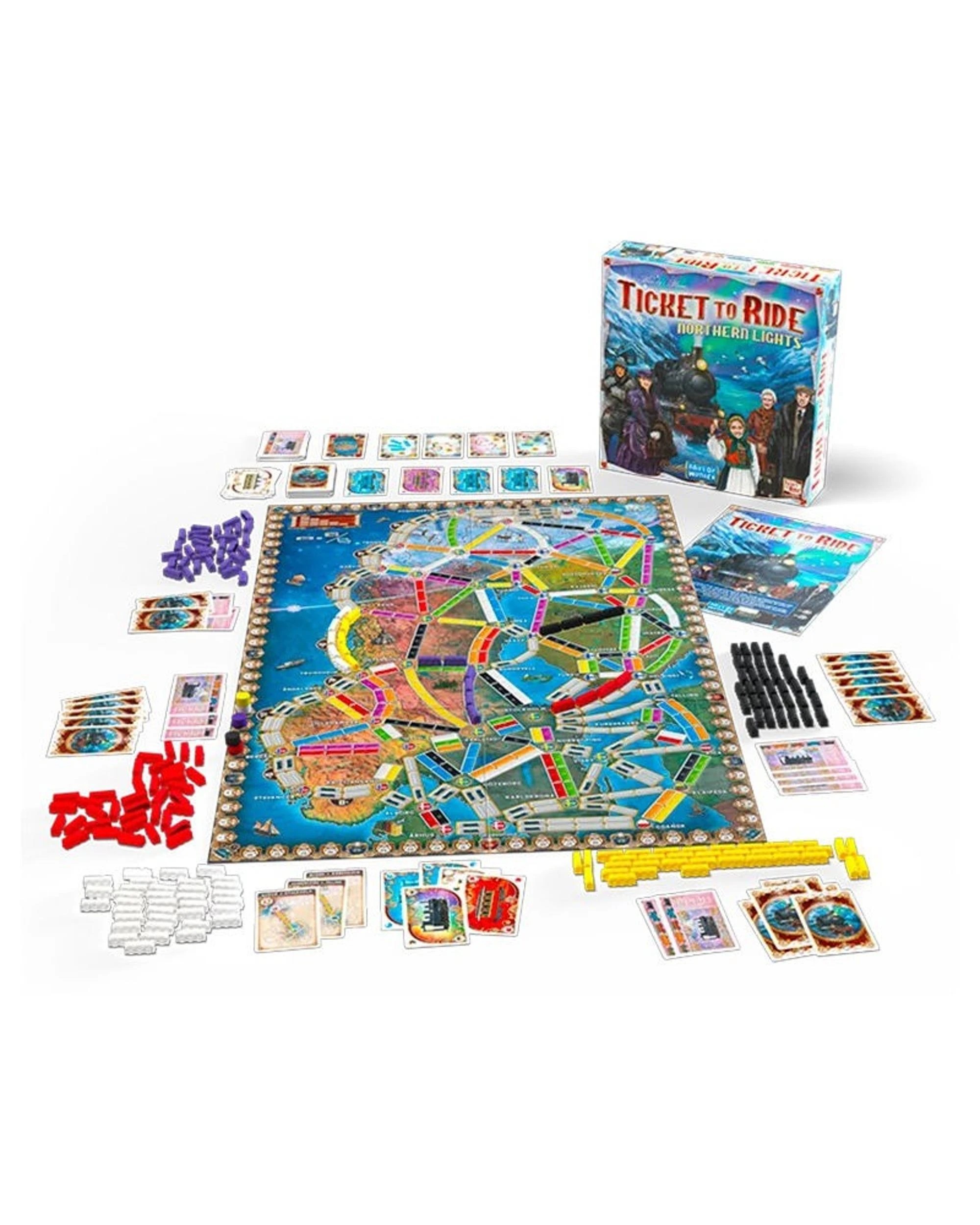 2 Ticket to Ride Northern Lights Board Game, 2 of 7