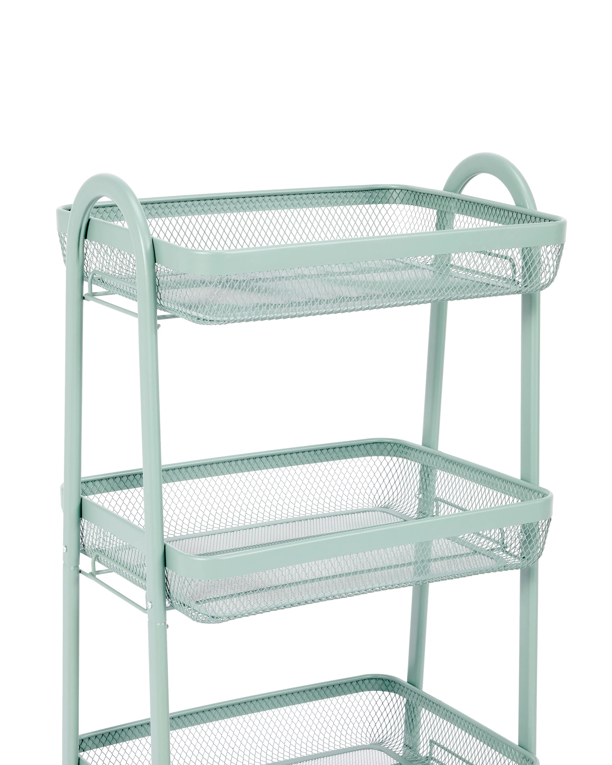 6 3 Tier Mesh Trolley, 6 of 7