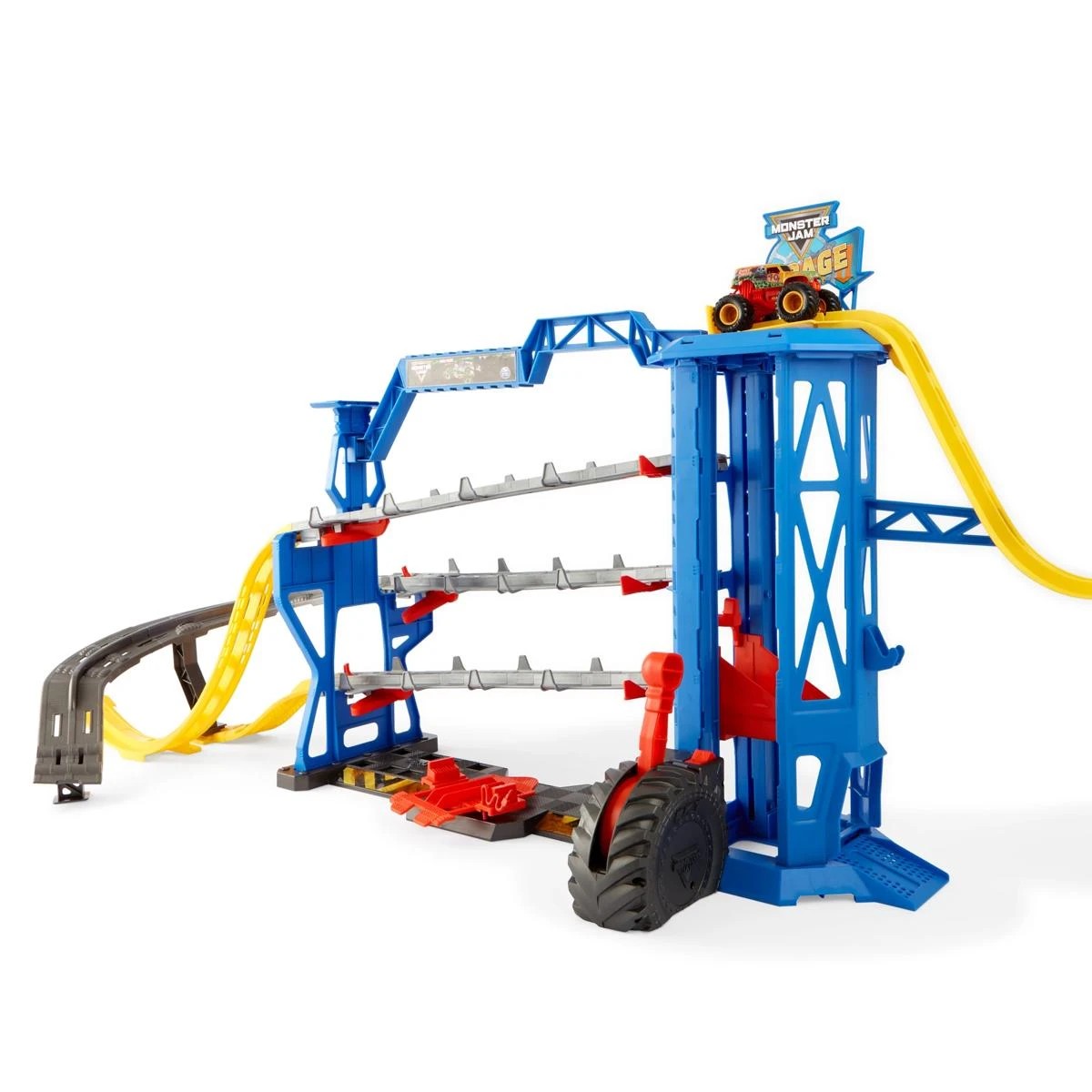 3 Monster Jam Garage Grave Digger Playset, 3 of 9