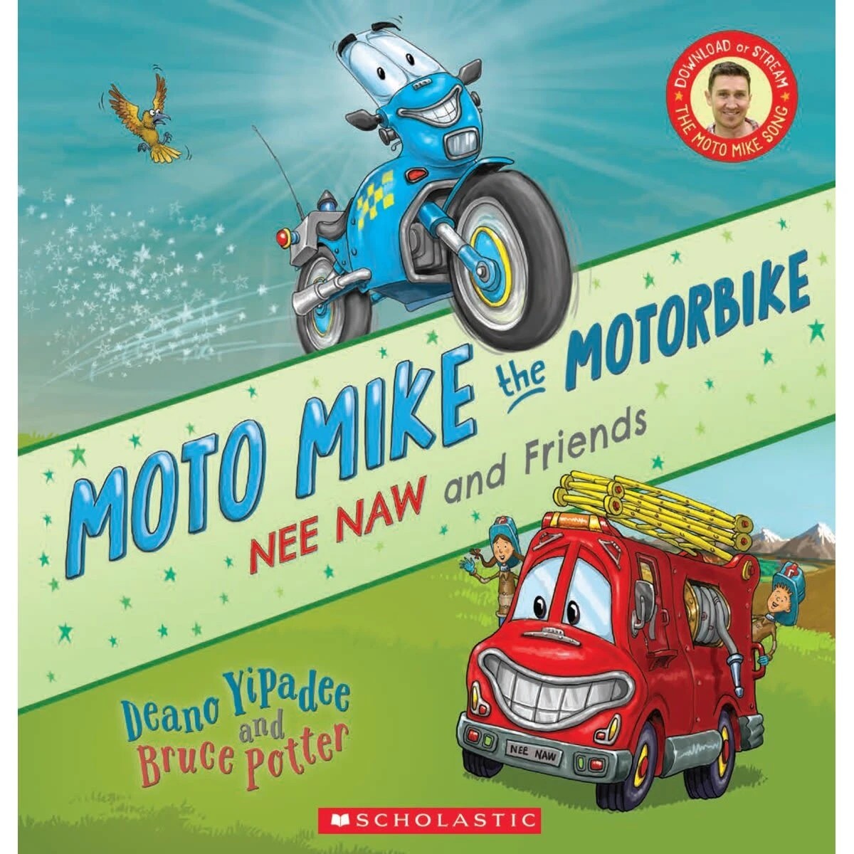 1 Nee Naw and Friends: Moto Mike the Motorbike by Deano Yipadee - Book, 1 of 1
