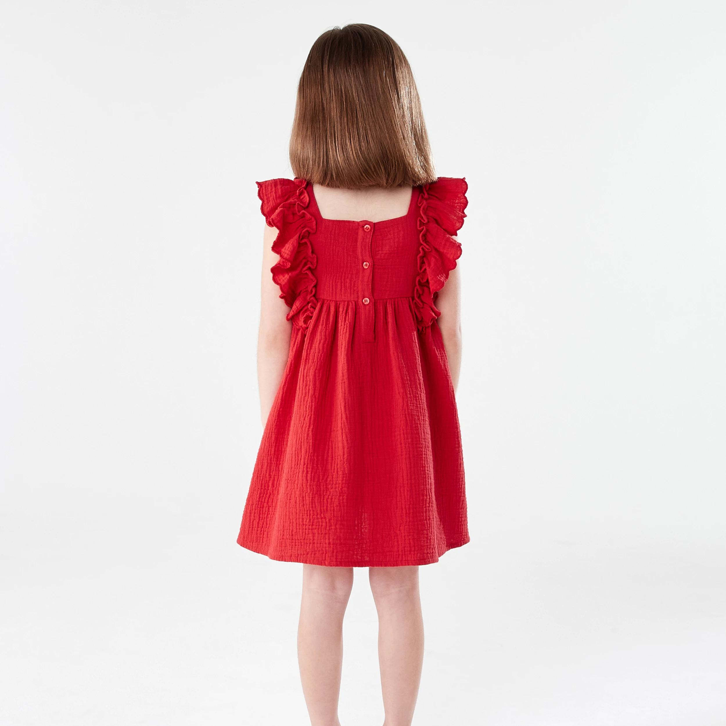 7 Crochet Bib Dress STRAWBERRY, 7 of 7