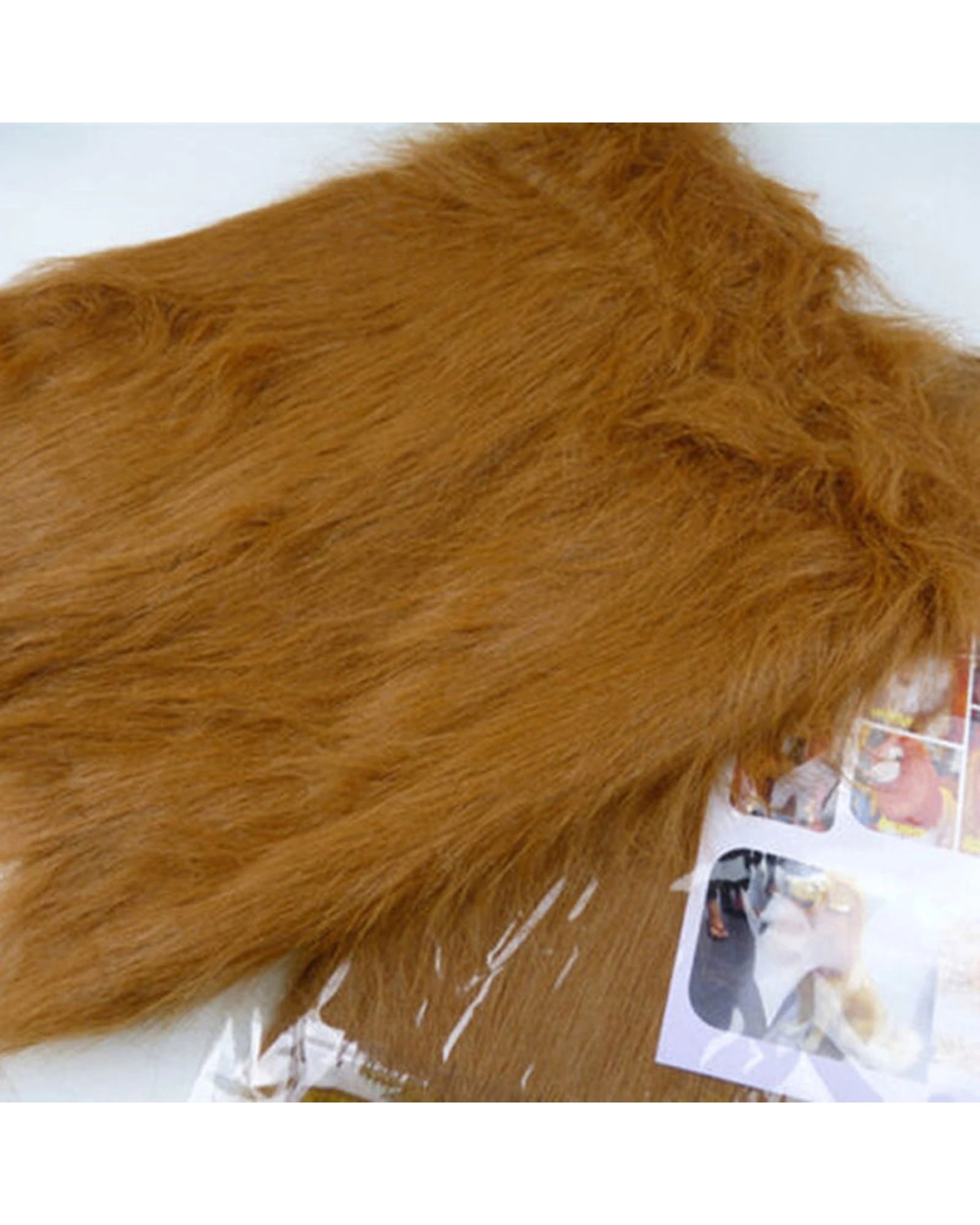 3 Cotton More Large Breed Dog Halloween Party Costume Lion Mane Wig One Size - Black, 3 of 9