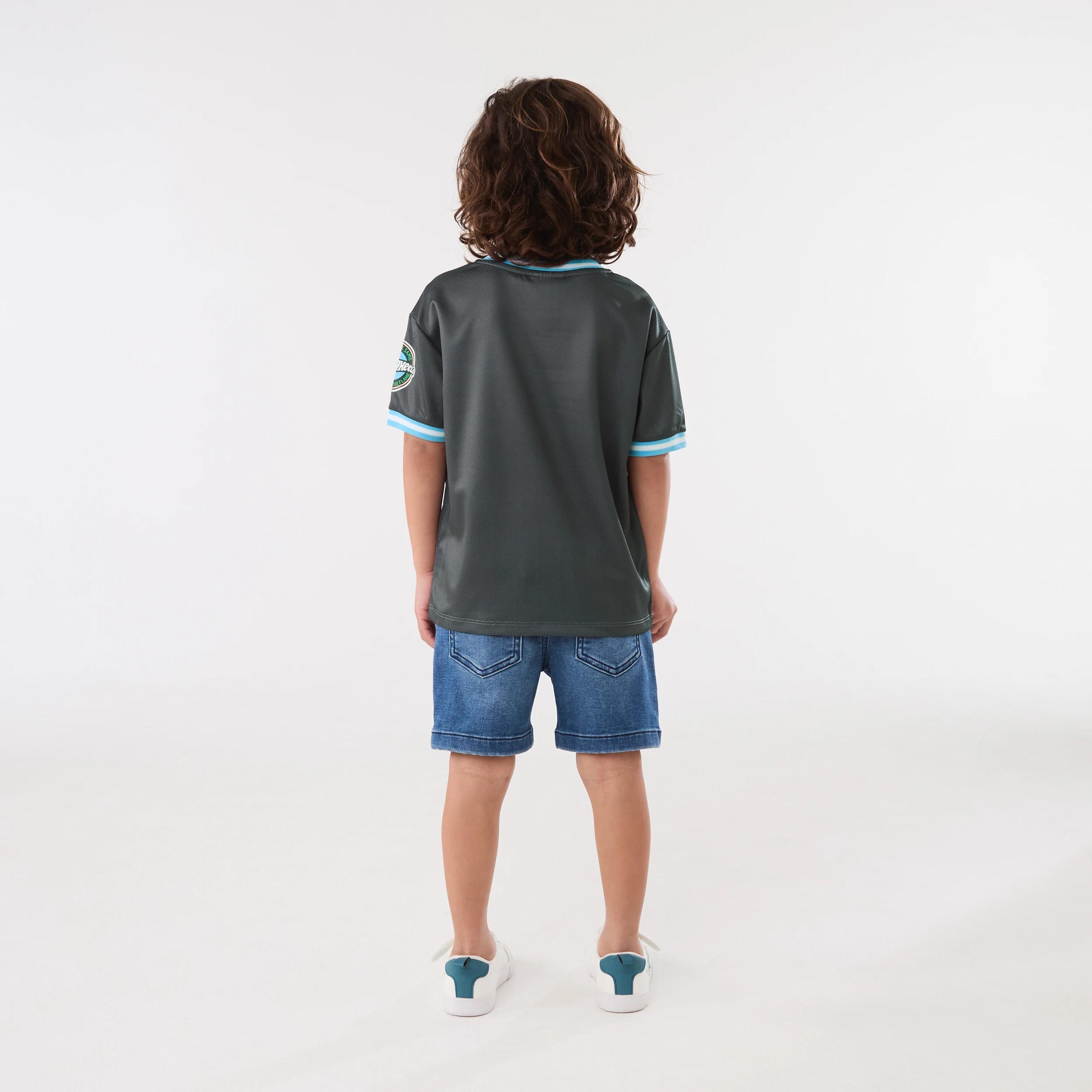 7 Hot Wheels License Oversized Mesh T-shirt HOT WHEELS MULTI PLACEMENT PRINT, 7 of 7