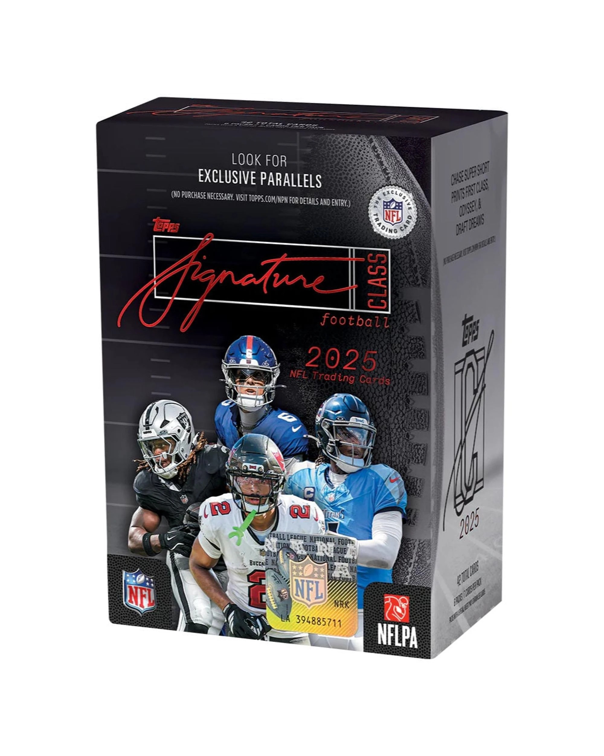 1 Topps 2025 Signature Class NFL Football Blaster Box, 1 of 9