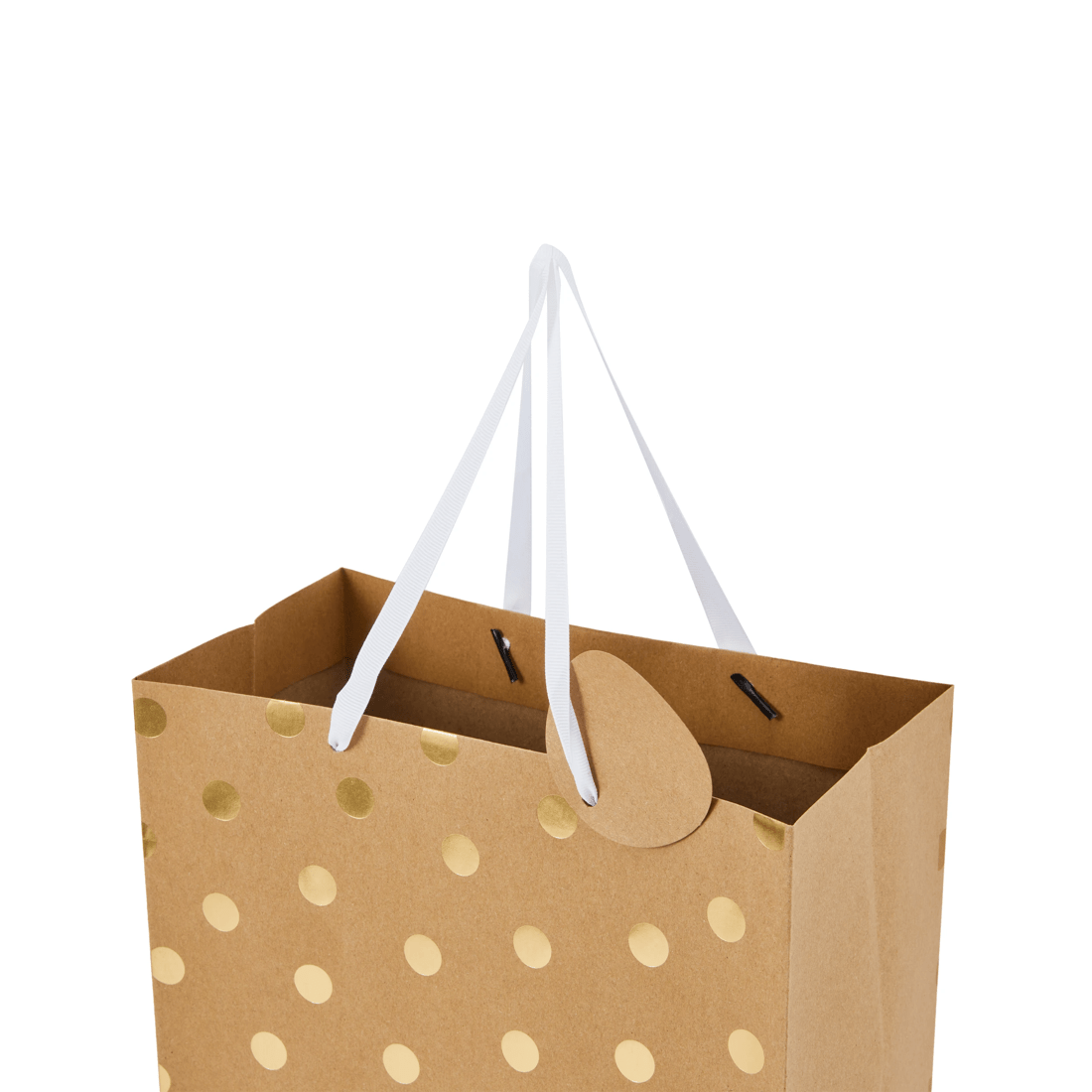 3 4 Pack Multi Kraft Foil Gift Bags - Large, 3 of 4