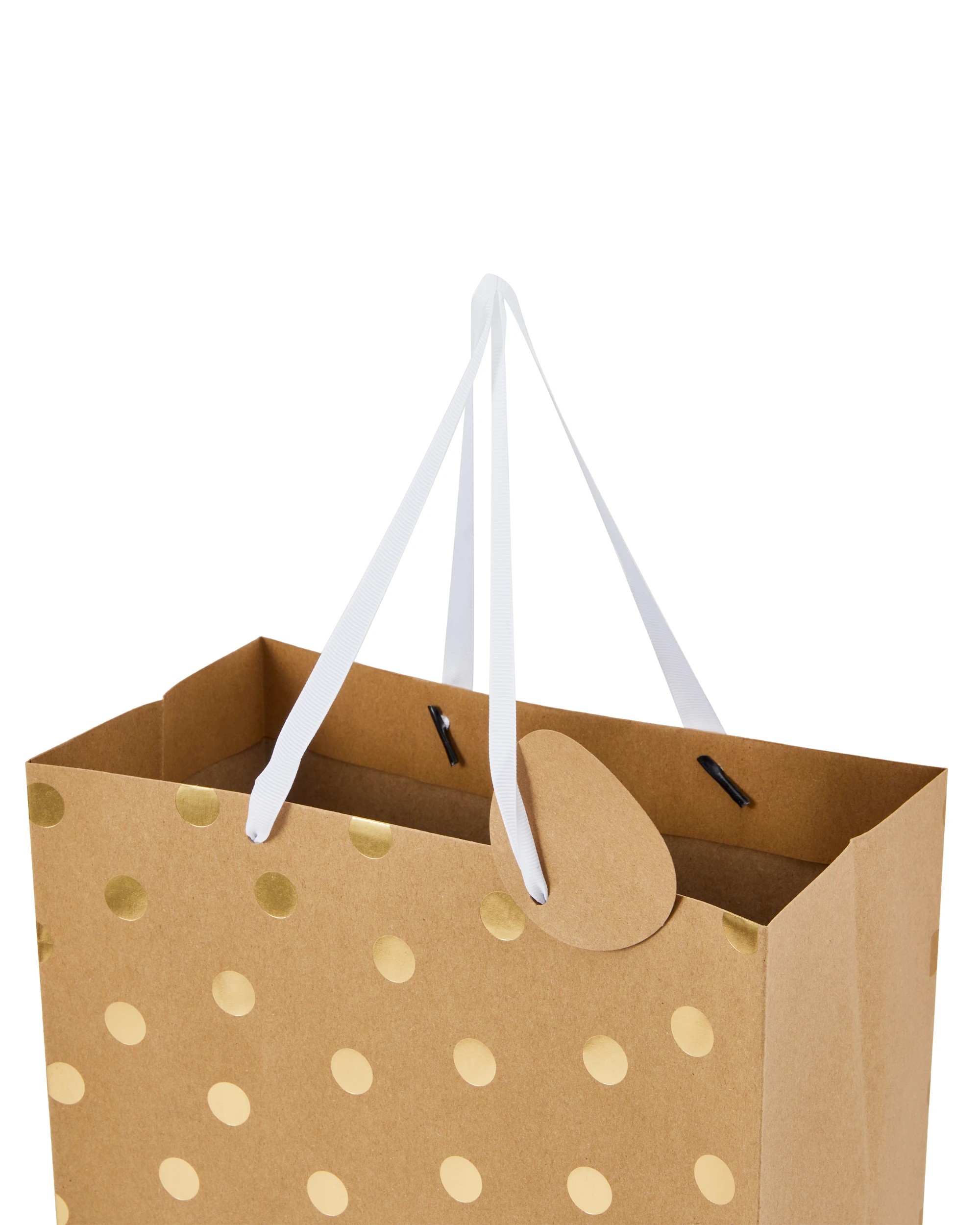 3 4 Pack Multi Kraft Foil Gift Bags - Large, 3 of 4