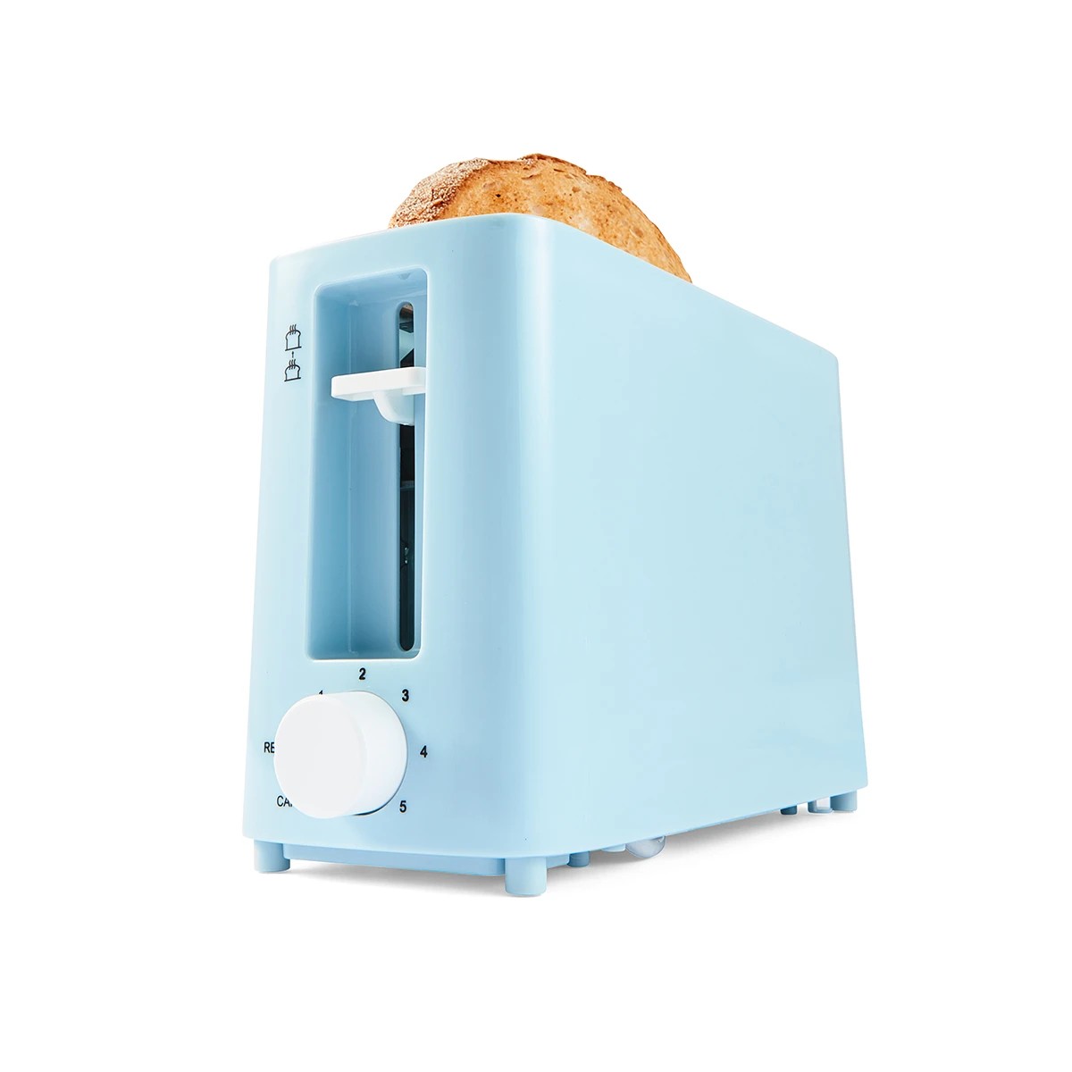 1 Mini Single Toaster - Blue, 1 of 8