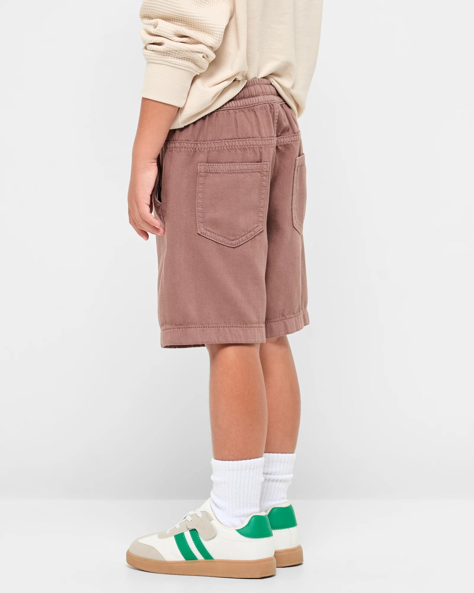 3 Target Denim Pull On Volley Shorts BROWN, 3 of 5