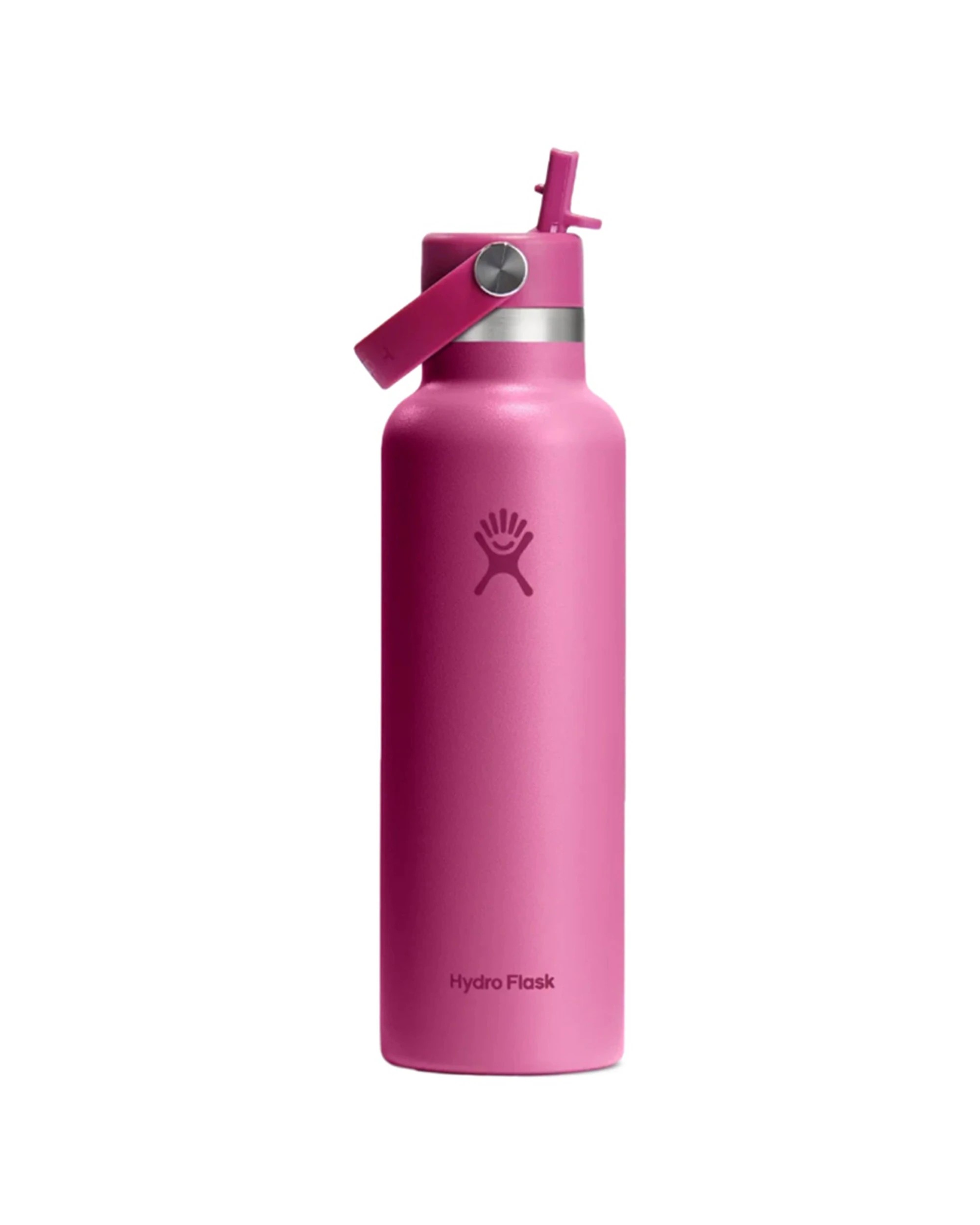 1 Hydro Flask Double-Wall Leafproof Insulated Flex Straw Drink Bottle 620ml - Pink, 1 of 2