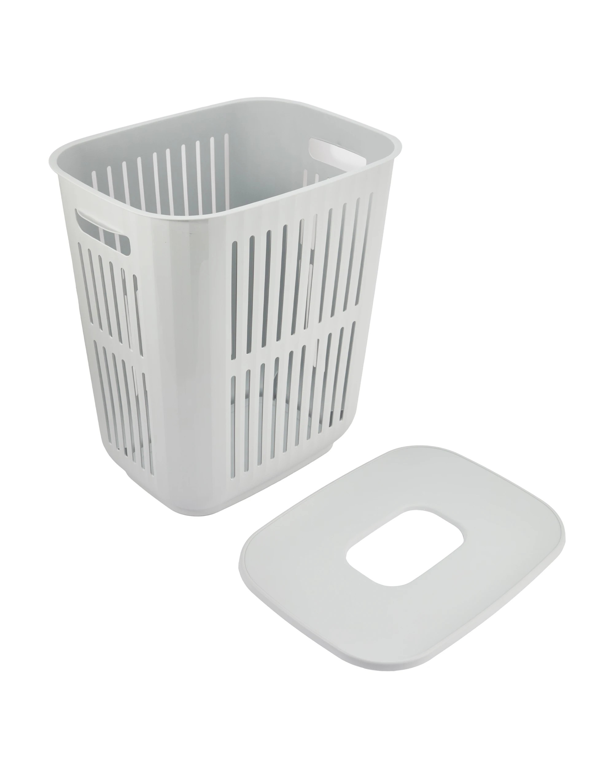 5 80L Nordic Laundry Hamper - Grey, 5 of 6