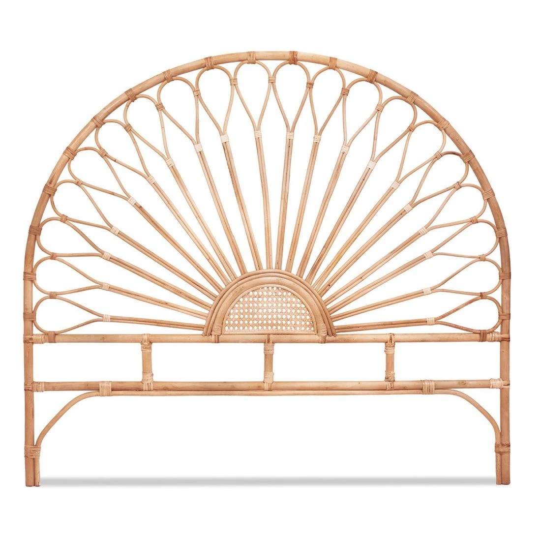 4 Artiss Bed Headboard Queen Bedhead Rattan - MARI - Natural, 4 of 7