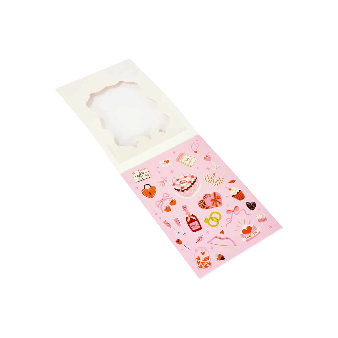 4 Valentine's Day Sticker Book - 12 Sheets, 4 of 6