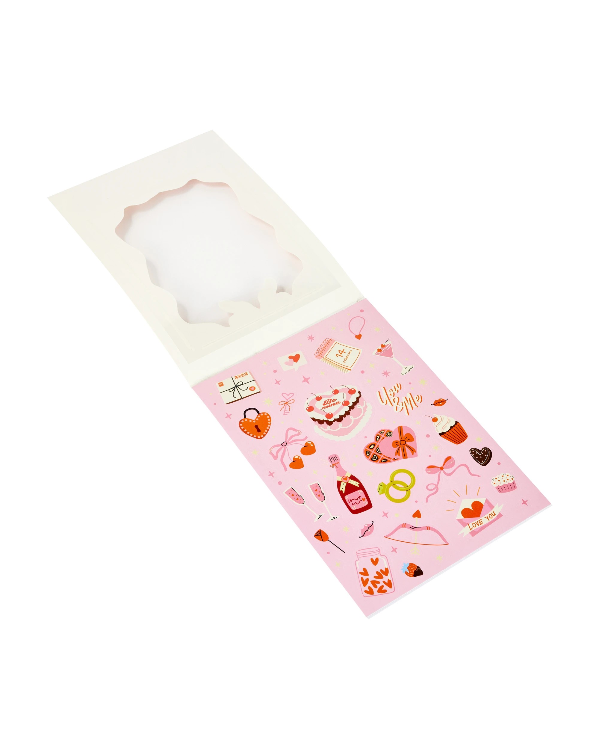 4 Valentine's Day Sticker Book - 12 Sheets, 4 of 6