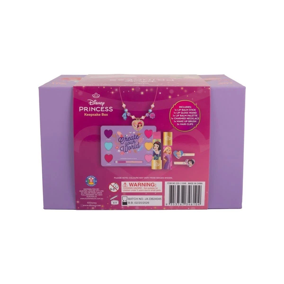 6 Disney Princess Keepsake Box, 6 of 6