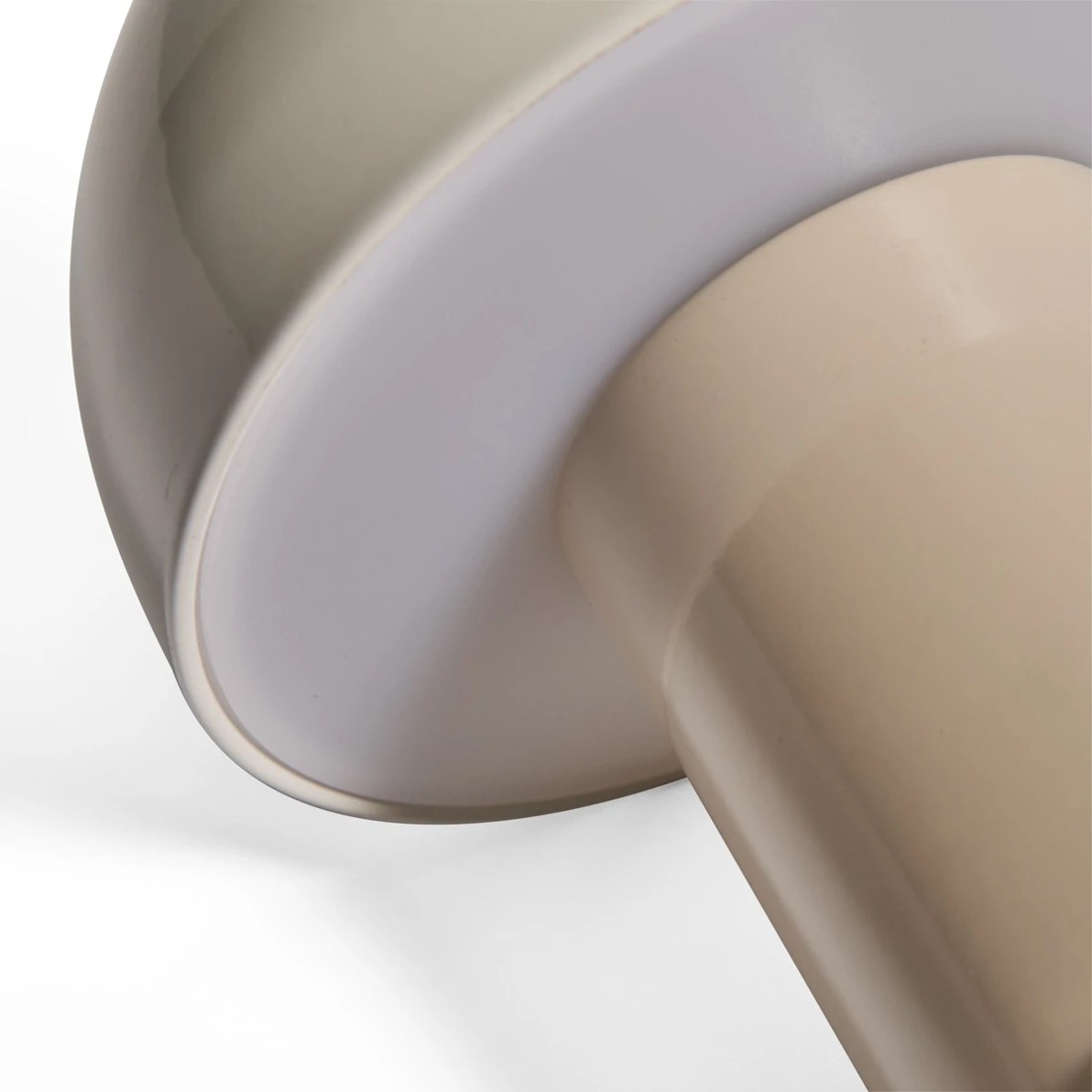 5 Inaya Portable Rechargeable Lamp - White and Coffee, 5 of 6