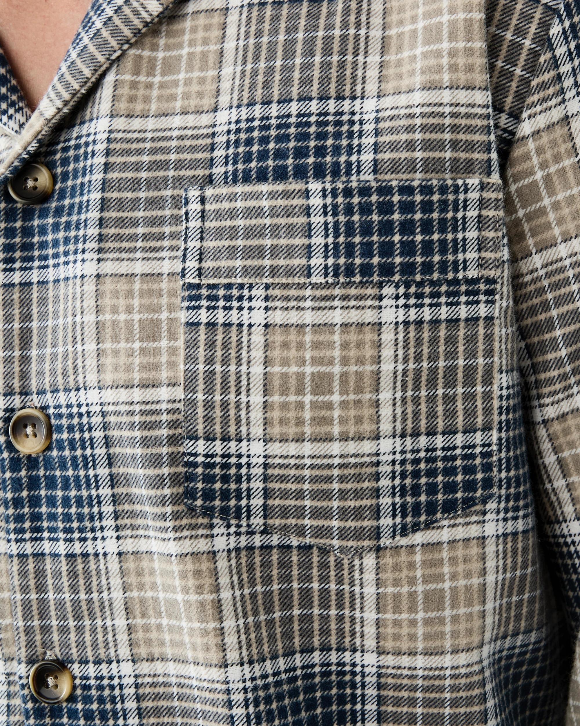 6 Print Flannel Pyjama Set Cnl Chk 2, 6 of 8