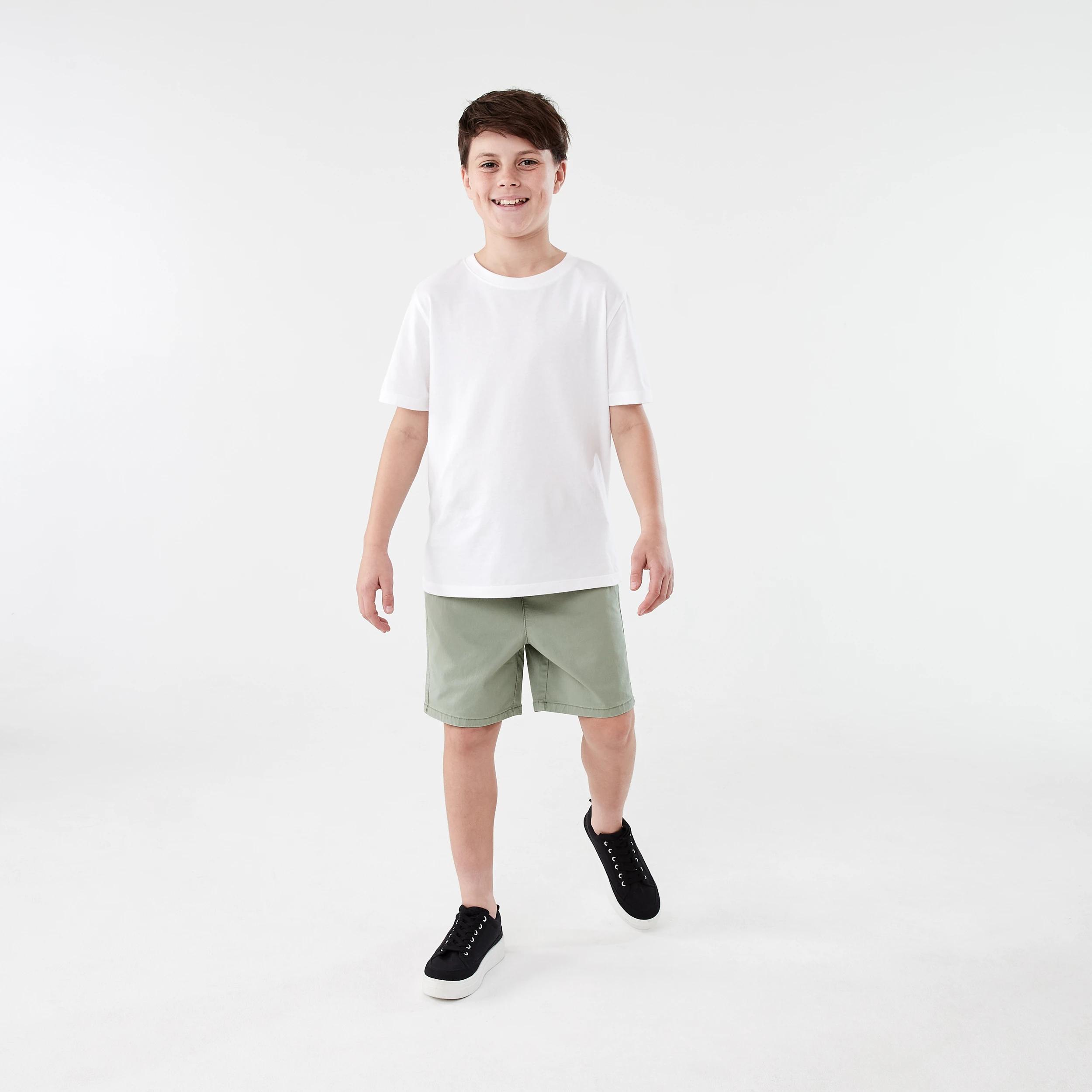 5 Washed Pull On Shorts LILY PAD, 5 of 6