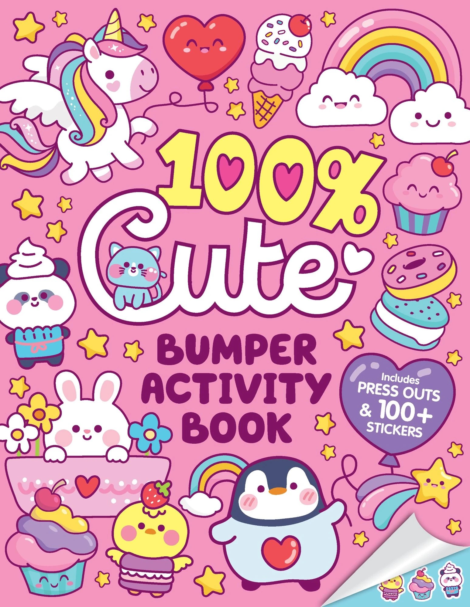 1 100% Cute Bumper Activity Book, 1 of 4