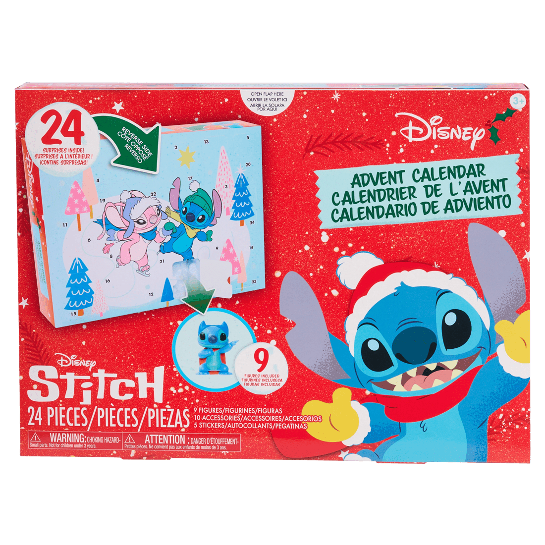 1 Disney Stitch Figures Advert Calendar, 1 of 3