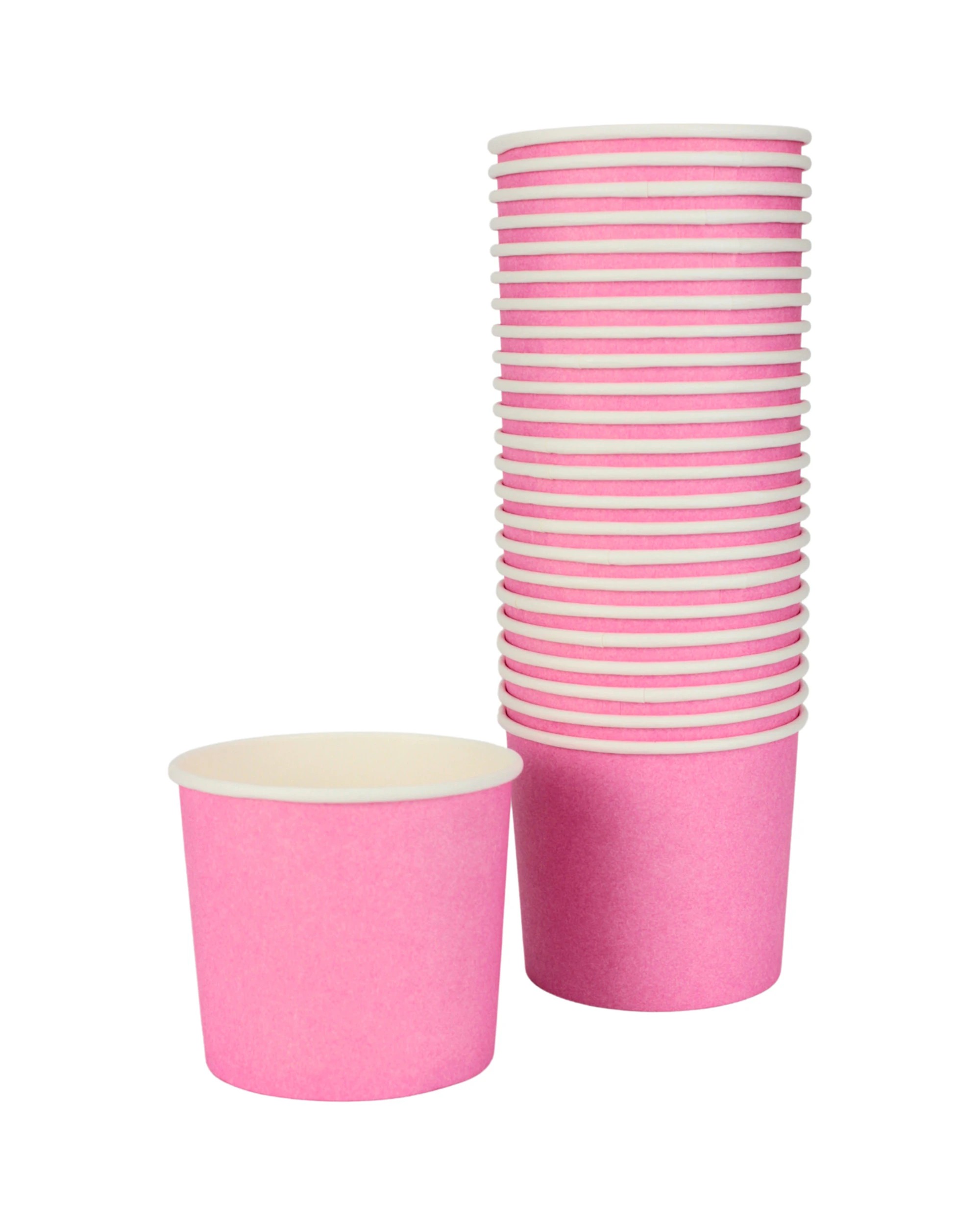 1 Party Maker Ice Cream Cups 354ml Pack of 24 - Pink, 1 of 3