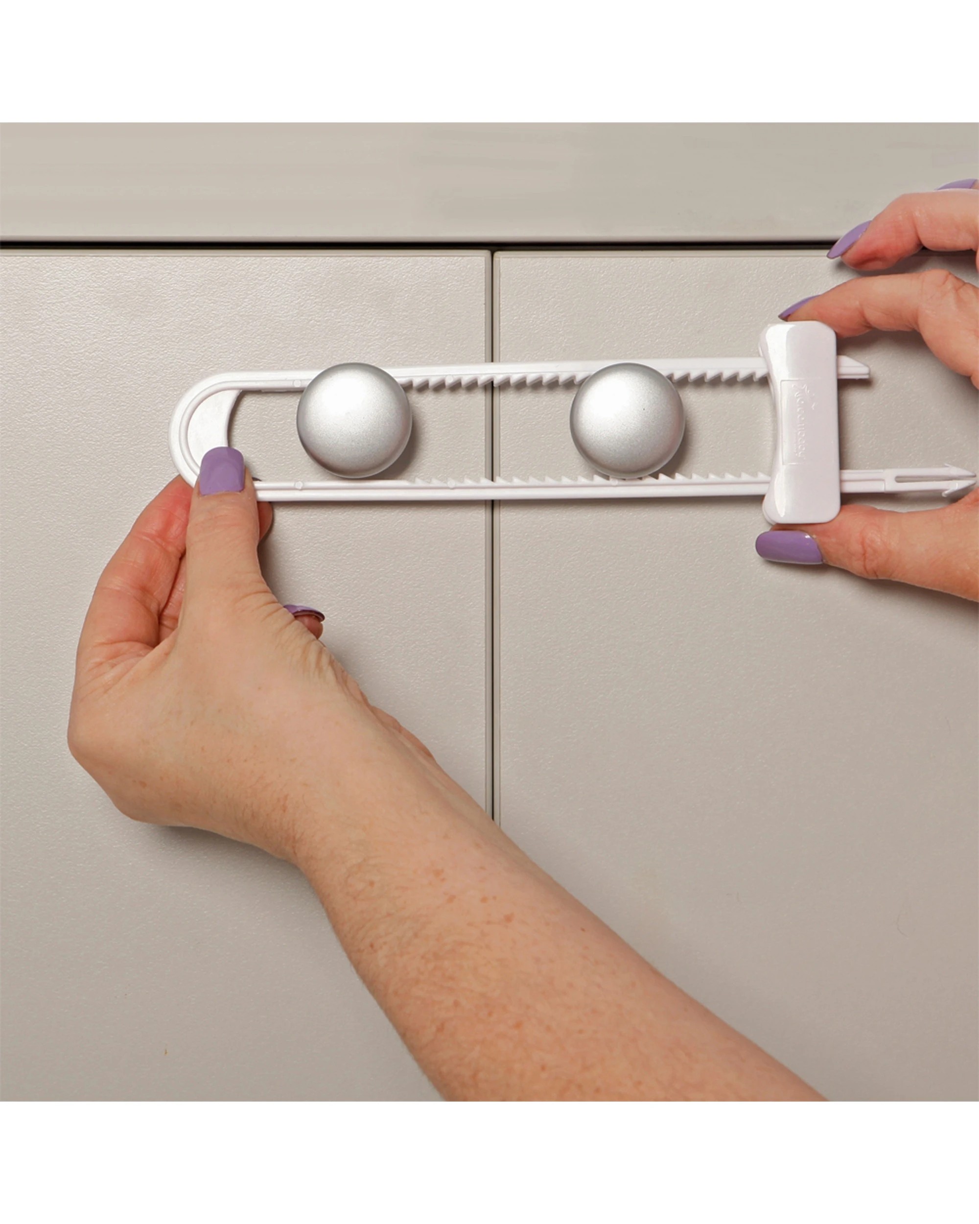4 Dreambaby Baby Safety Cabinet Sliding Lock - White, 4 of 5