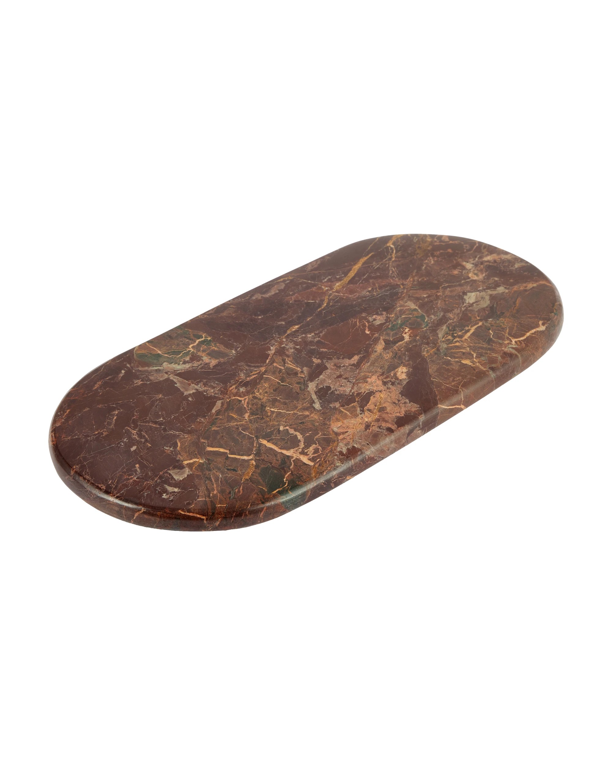 1 Red Marble Decor Tray, 1 of 6