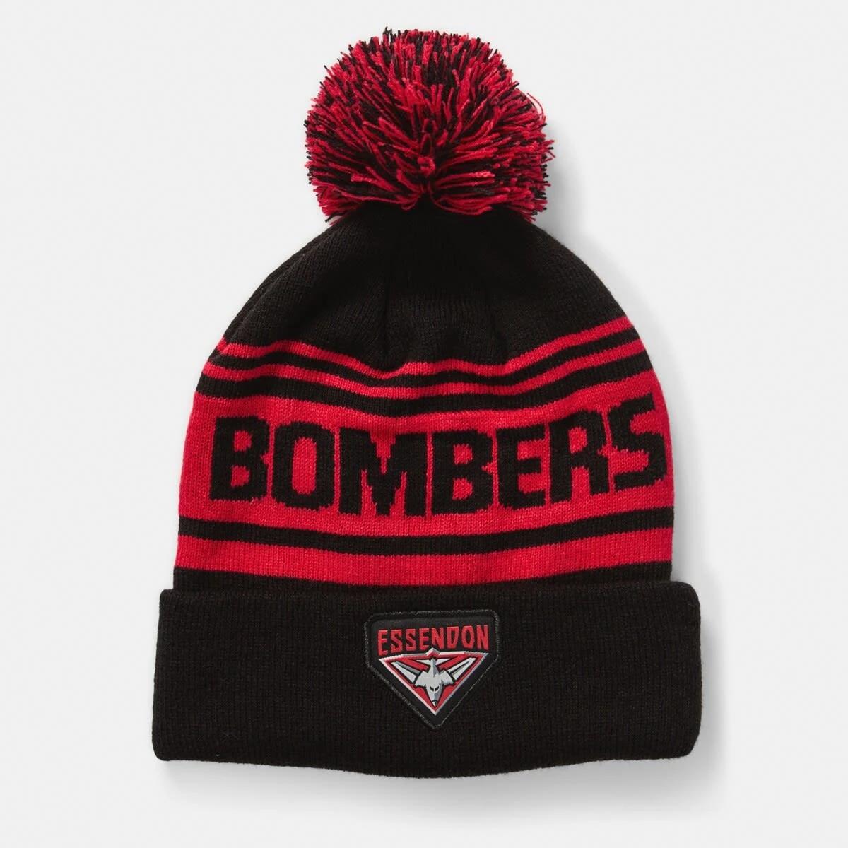 1 Official AFL Adult Beanie Essendon, 1 of 5