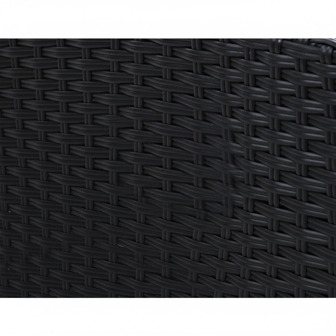 5 Gardeon 2PC Recliner Chairs Sun lounge Wicker Lounger Outdoor Furniture - Black, 5 of 6