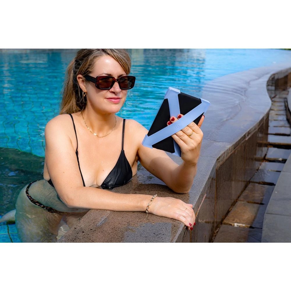 2 Strapsicle Silicone Straps for Kindle Small Bondi Blue 2 Pack, 2 of 8