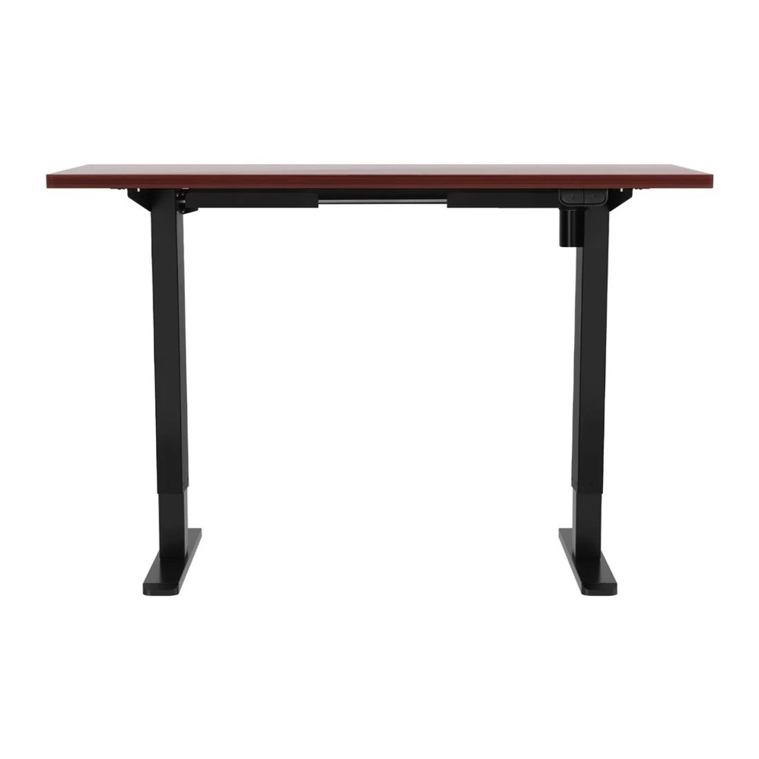 4 Artiss Standing Desk Motorised Walnut 140CM - Brown, 4 of 7