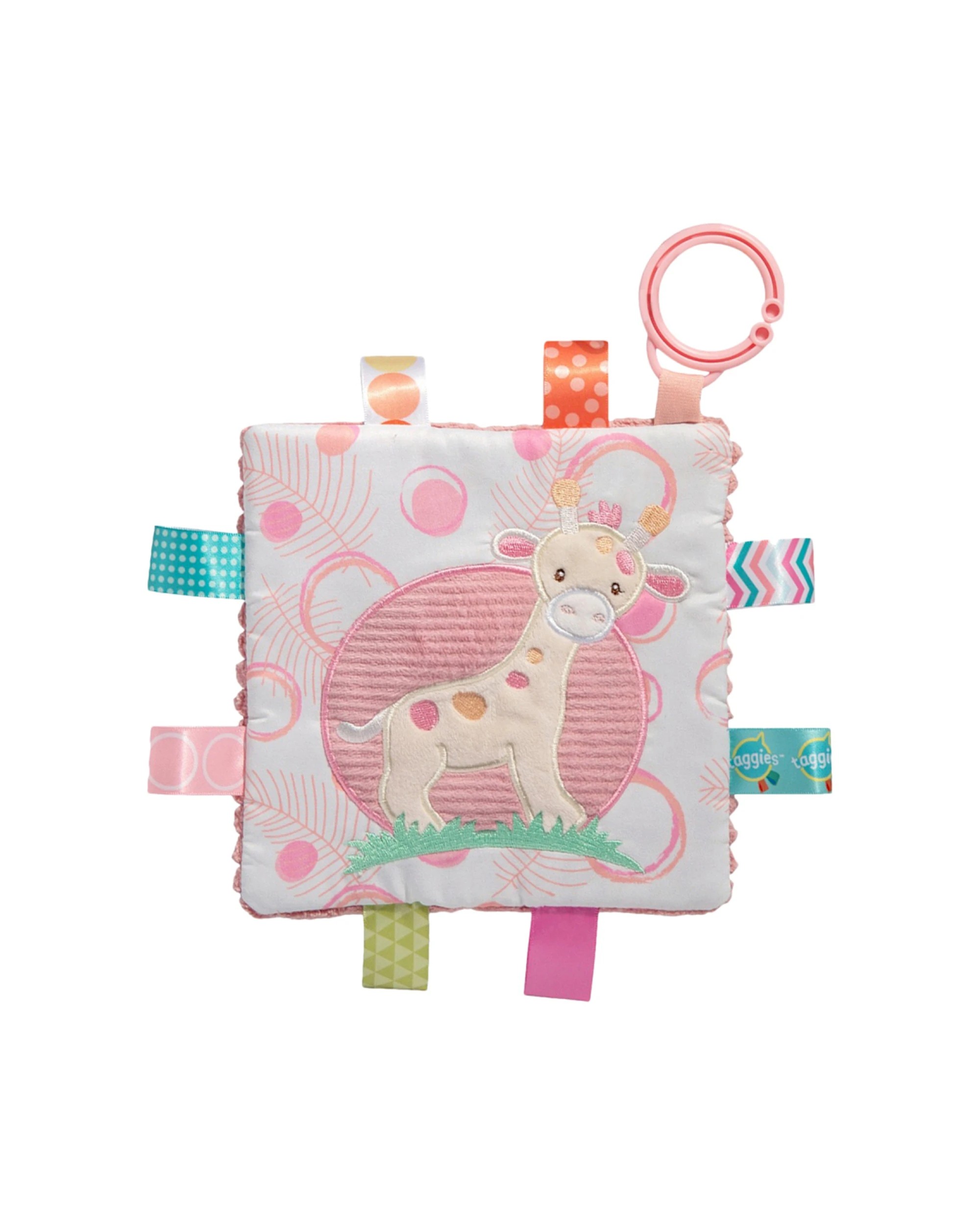 1 Mary Meyer Taggies Tiny Giraffe Crinkle Me Activity Toy 16.5cm - Multi, 1 of 5