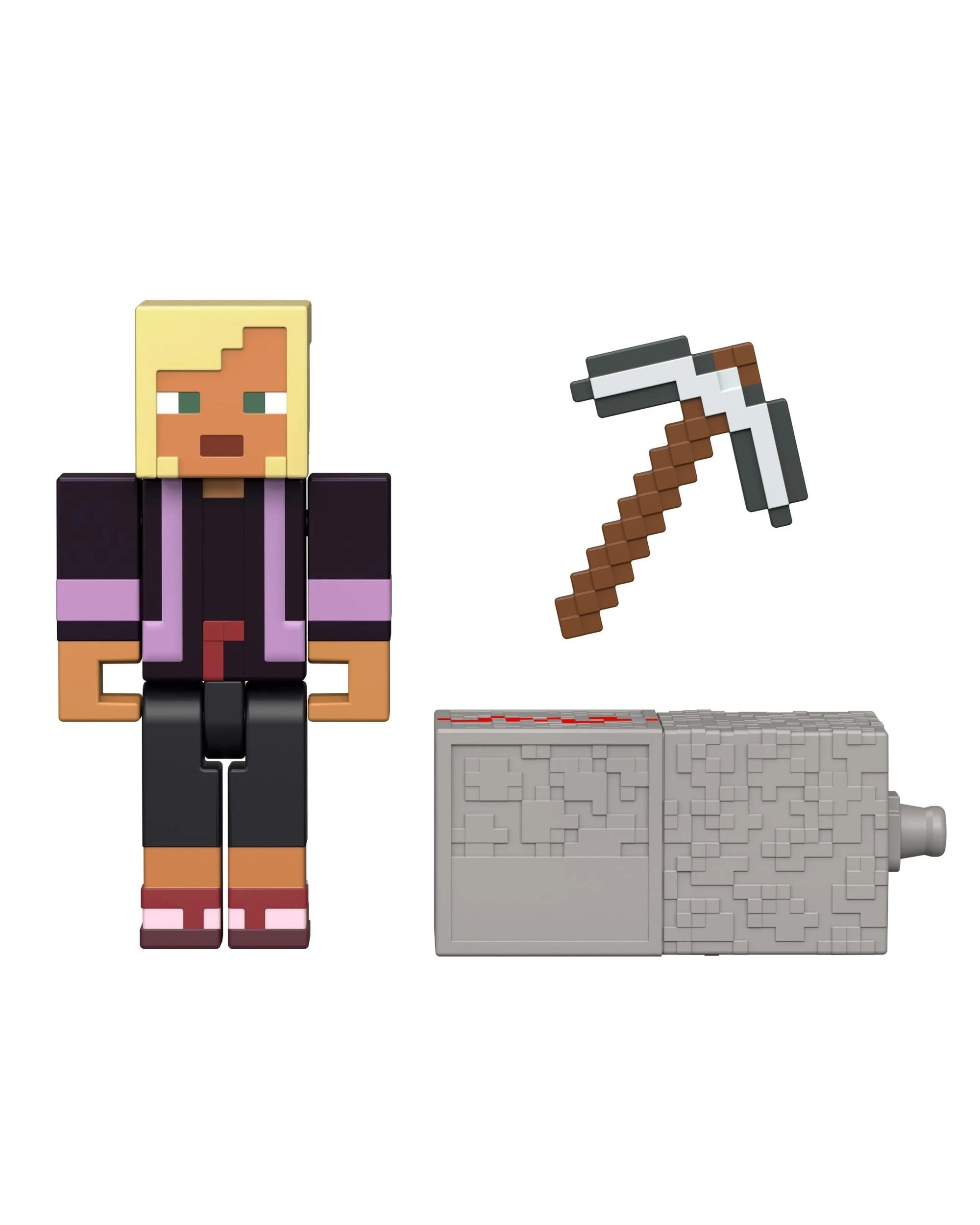 3 Minecraft Redstone Charged Minecraft's Kai Figure, 3 of 6