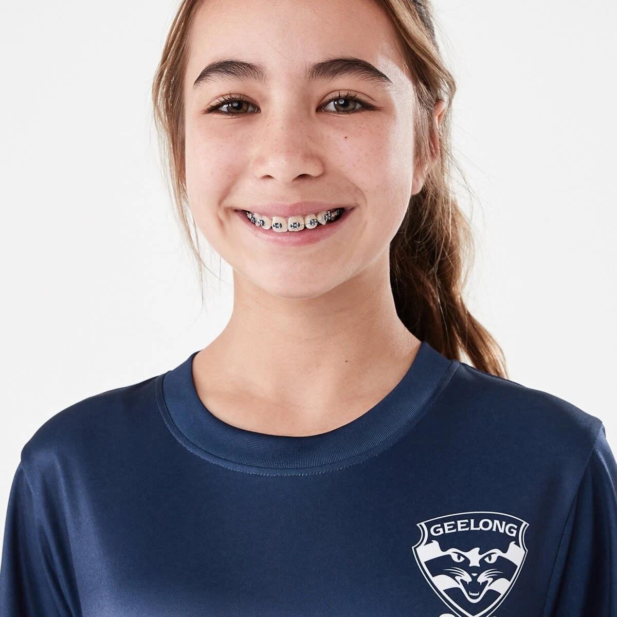 5 Official AFL Kids Training T-shirt Geelong, 5 of 10