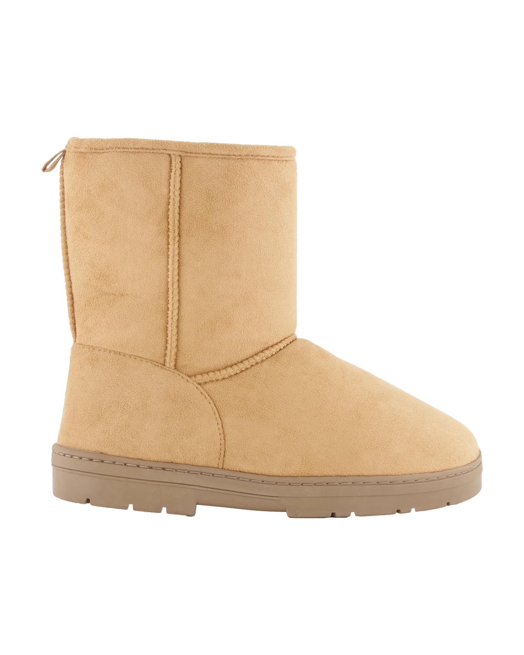 1 Hardsole Slipper Boots Sand, 1 of 3