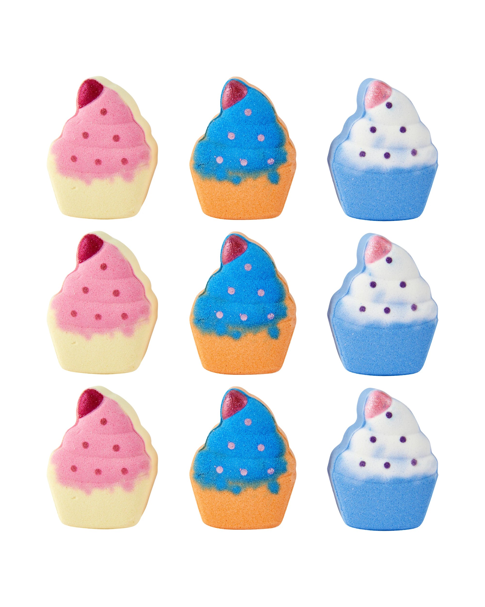 2 OXX Bodycare 9 Piece Multi Bath Fizzer - Cotton Candy Scented, 2 of 4