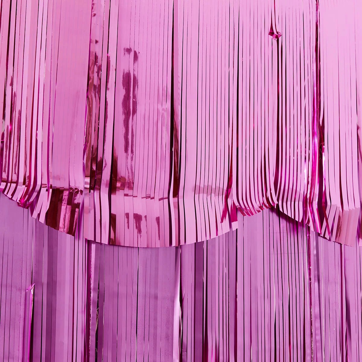 6 Pink Fringe Backdrop, 6 of 8