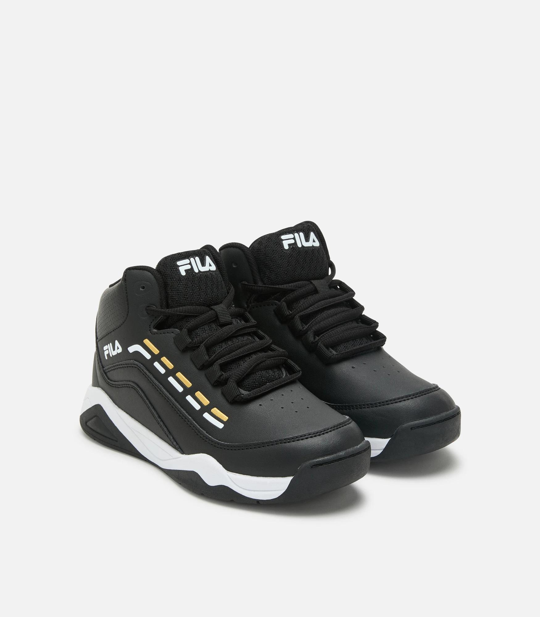 1 Boys Basketball Sneaker  Fila BLACK, 1 of 3