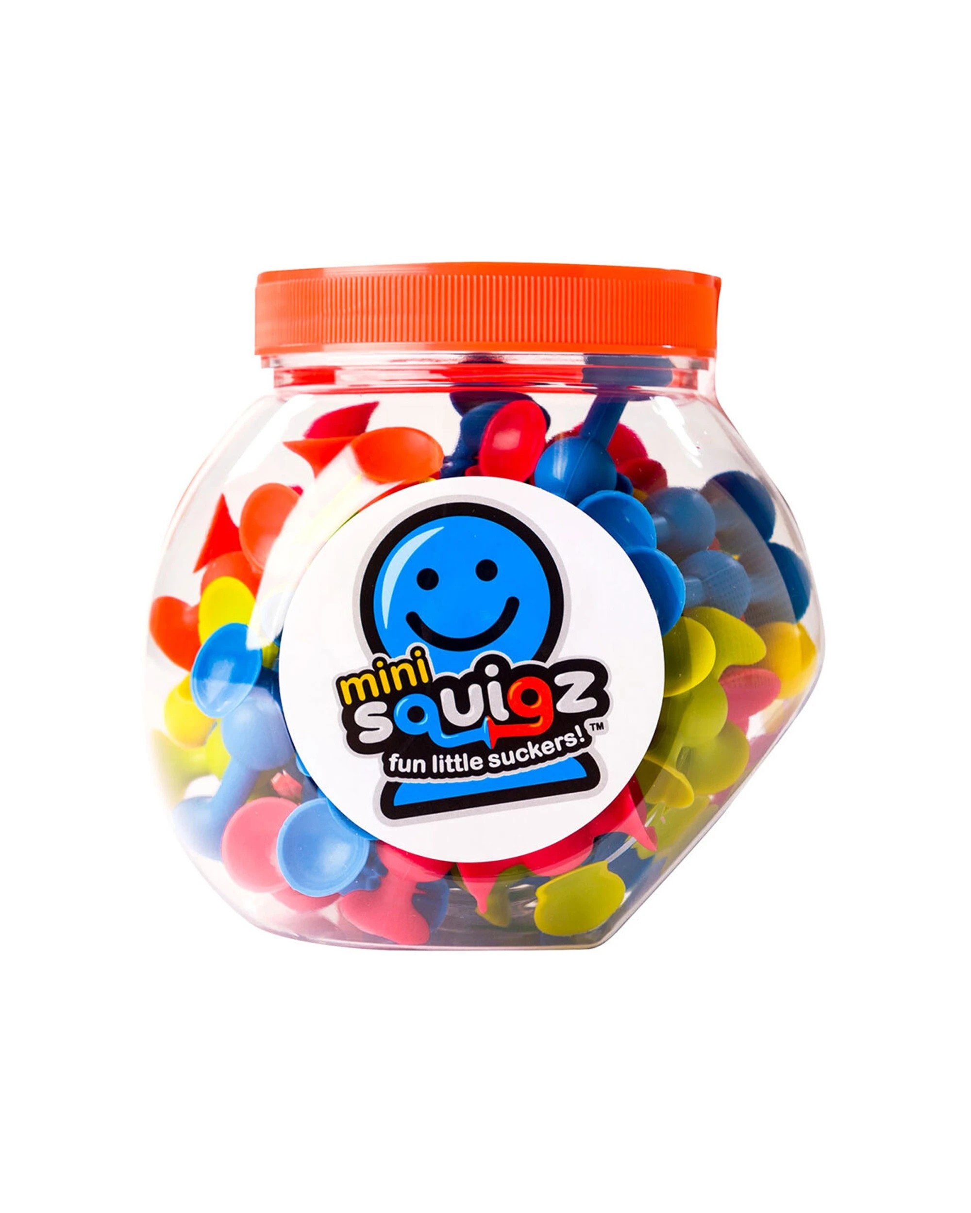 1 FAT BRAIN TOY CO. 75pc Mini Squigz Suction Construction Set - Multi, 1 of 8