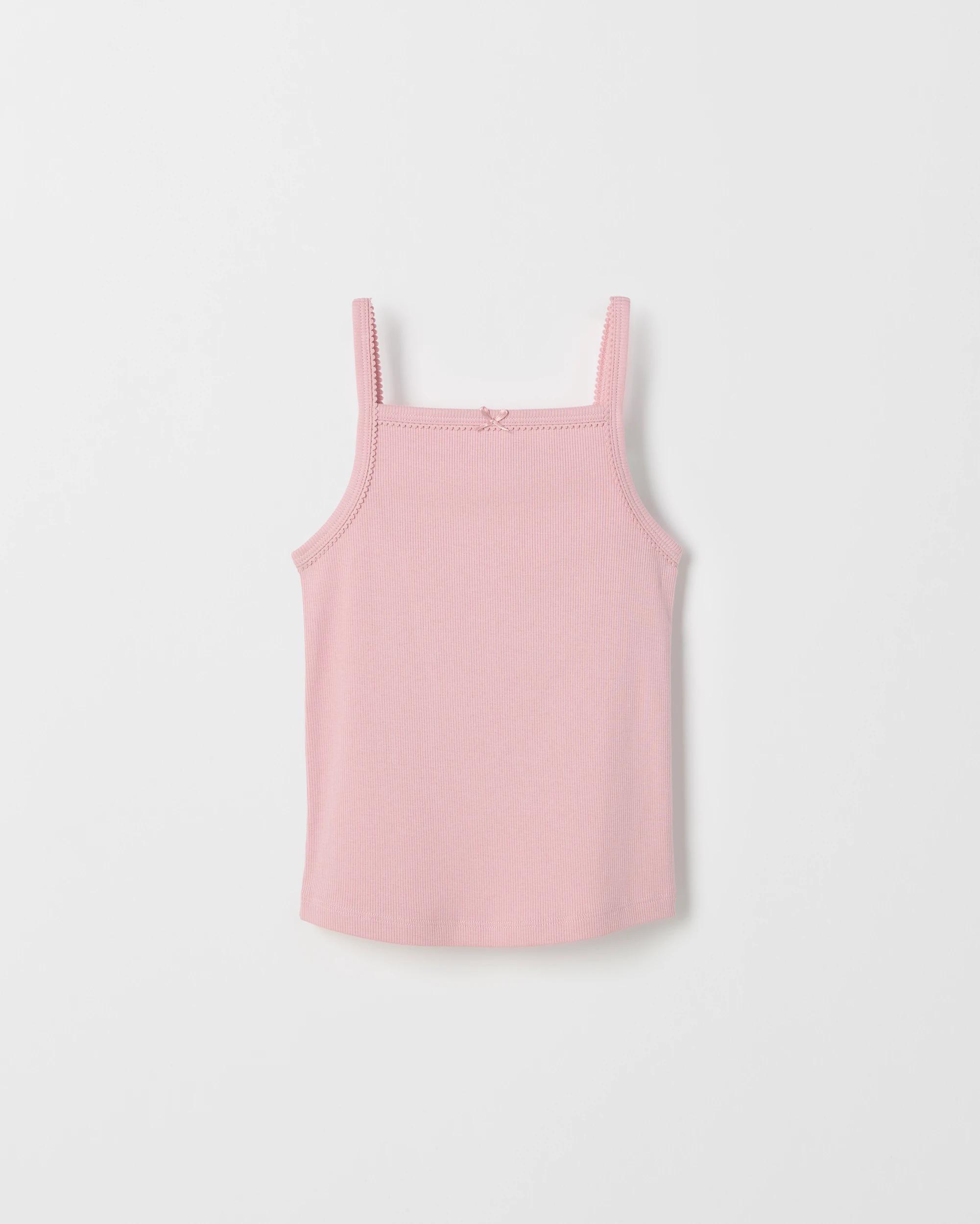 3 Maxx Australian Cotton 3 Pack Younger Girls Camisole HEART, 3 of 5